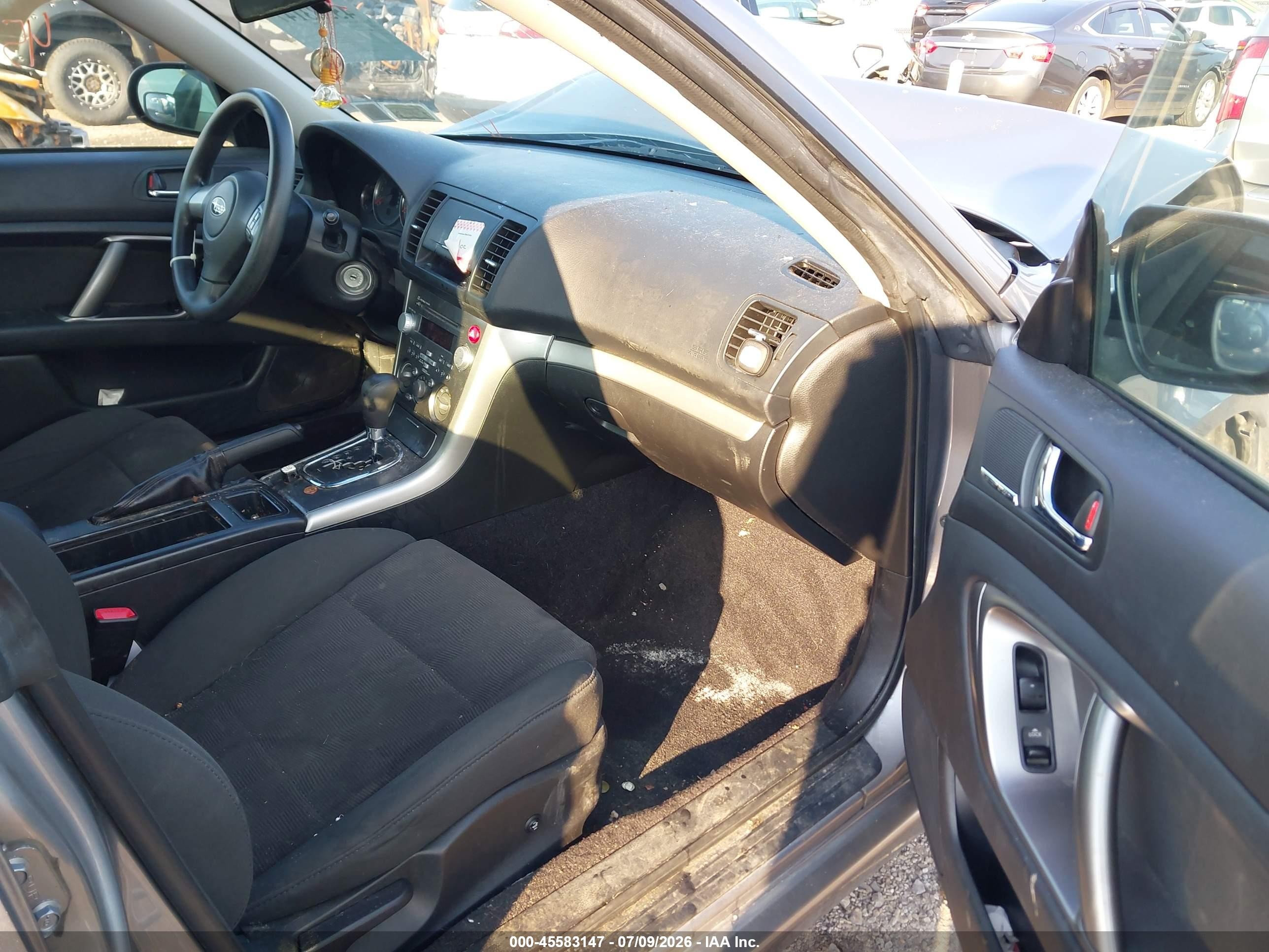 2009 Subaru Legacy 2.5i Gray vin: 4S3BL616397224812
