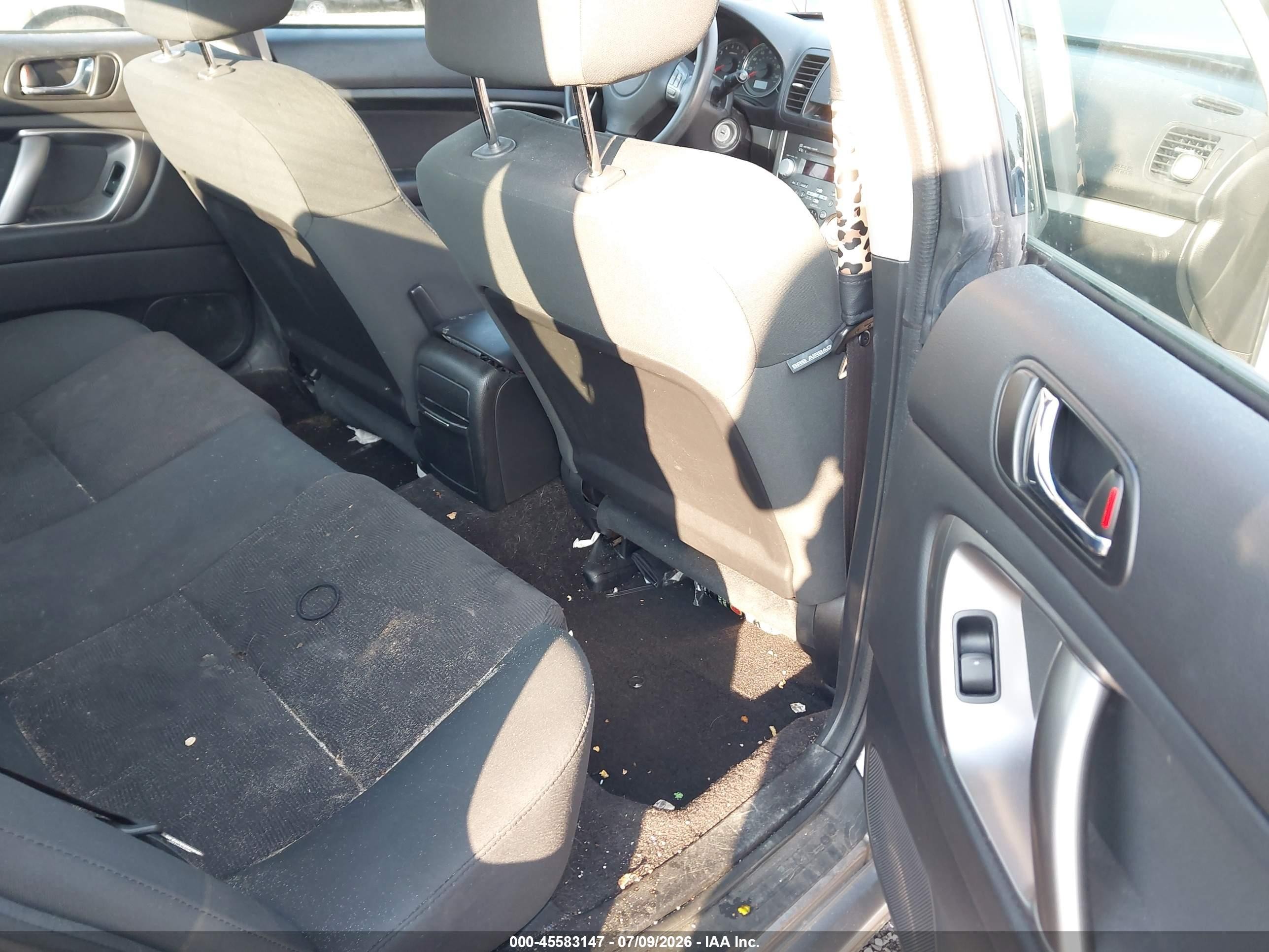 2009 Subaru Legacy 2.5i Gray vin: 4S3BL616397224812