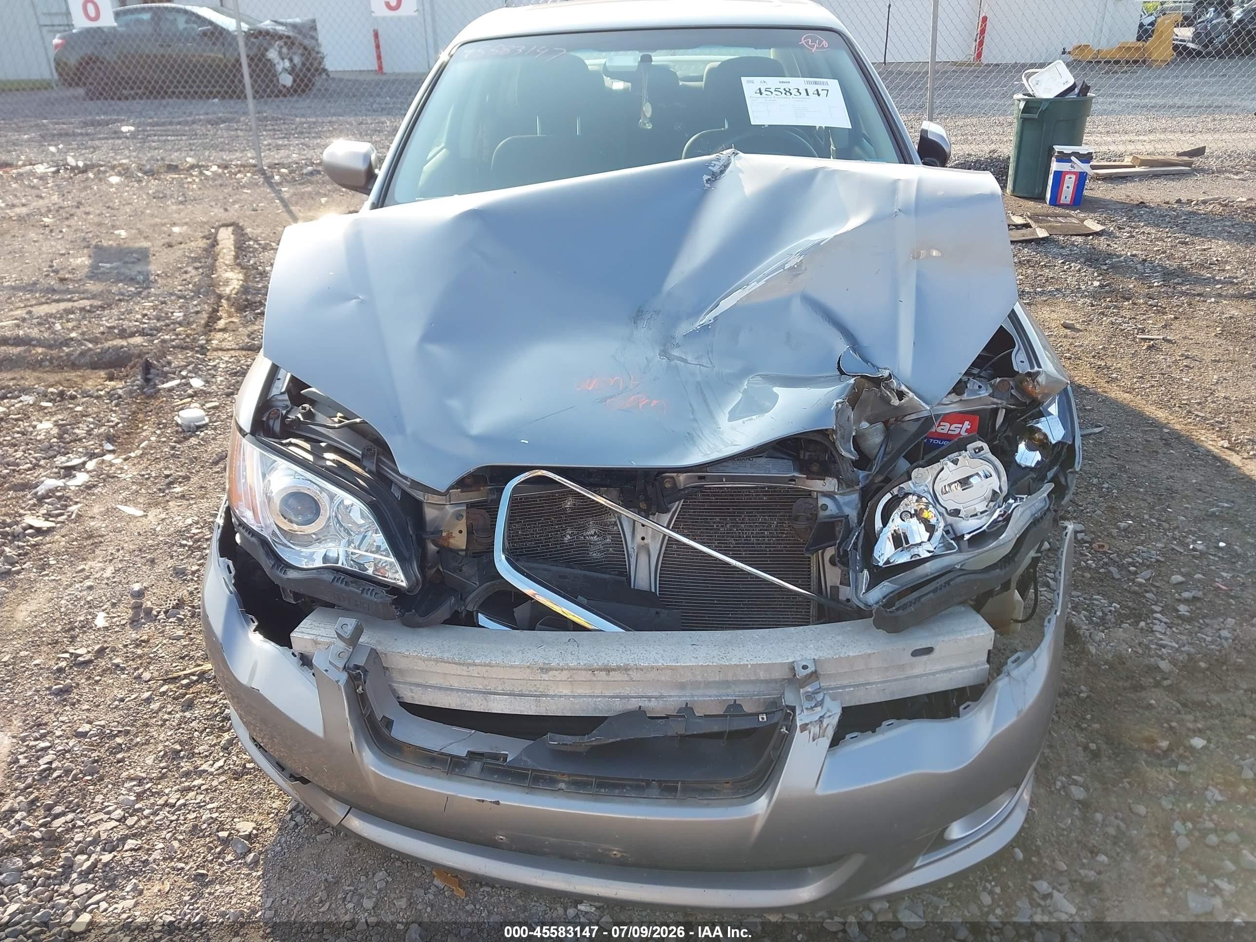 2009 Subaru Legacy 2.5i Gray vin: 4S3BL616397224812