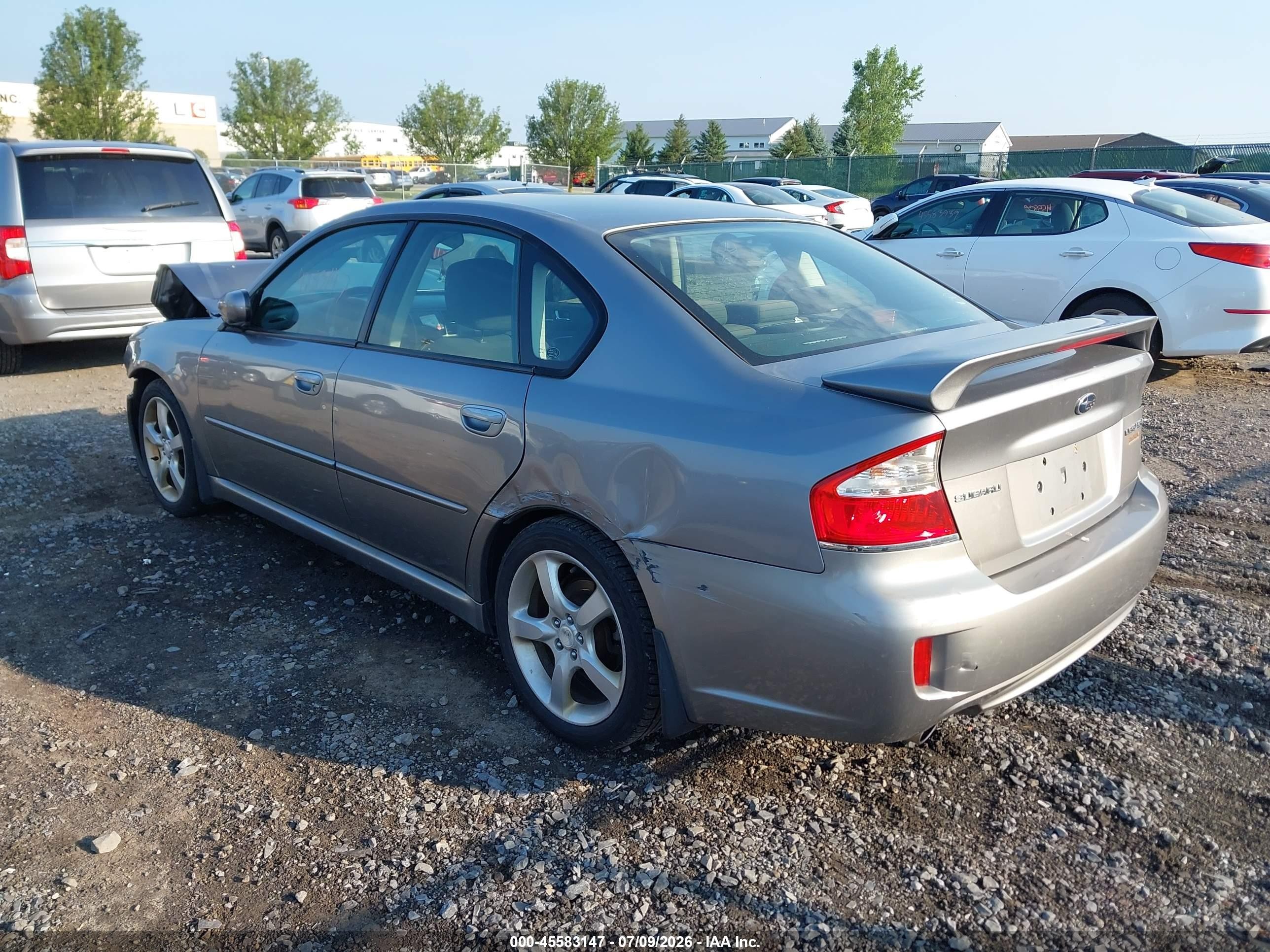 2009 Subaru Legacy 2.5i Gray vin: 4S3BL616397224812