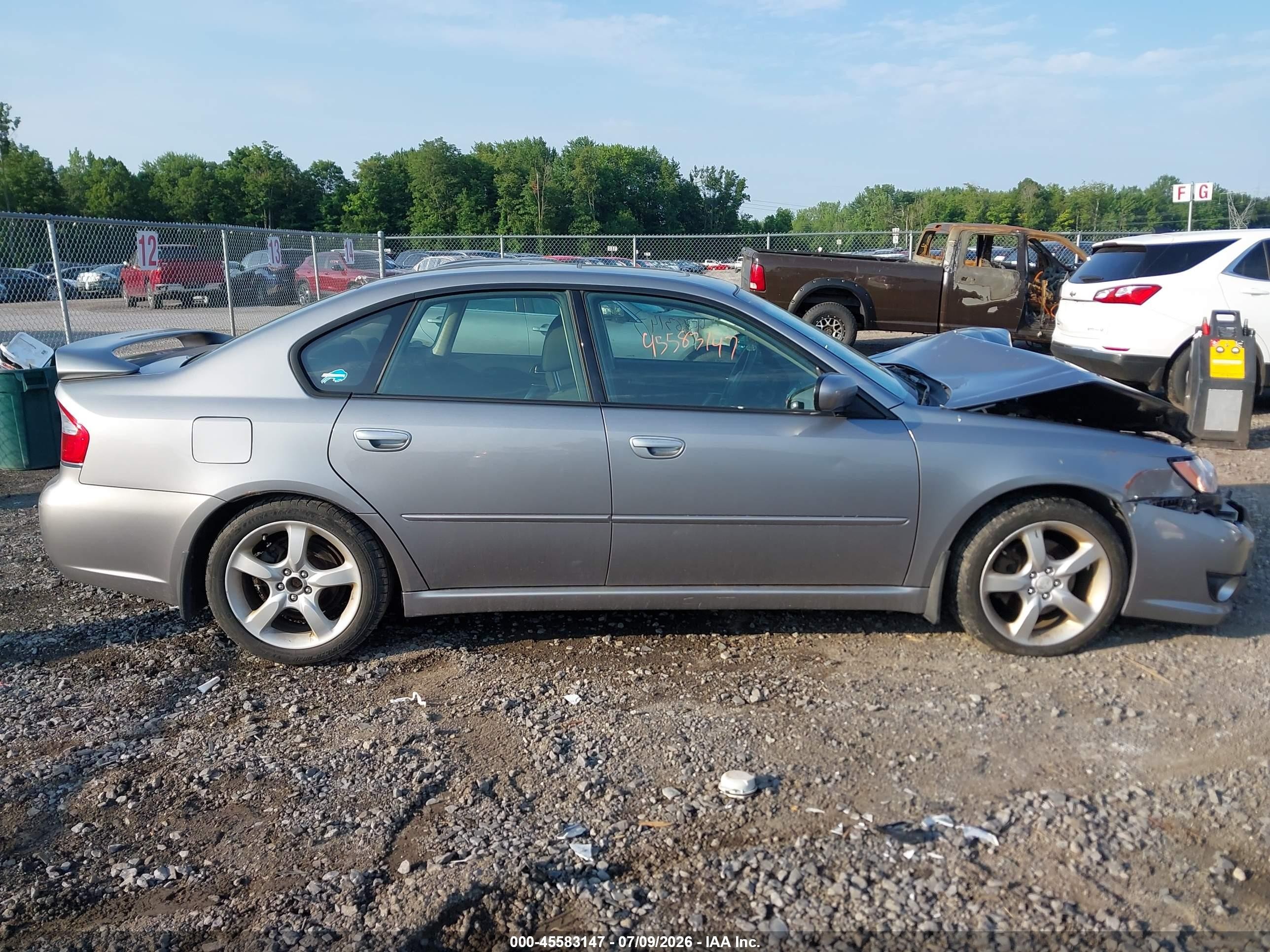 2009 Subaru Legacy 2.5i Gray vin: 4S3BL616397224812
