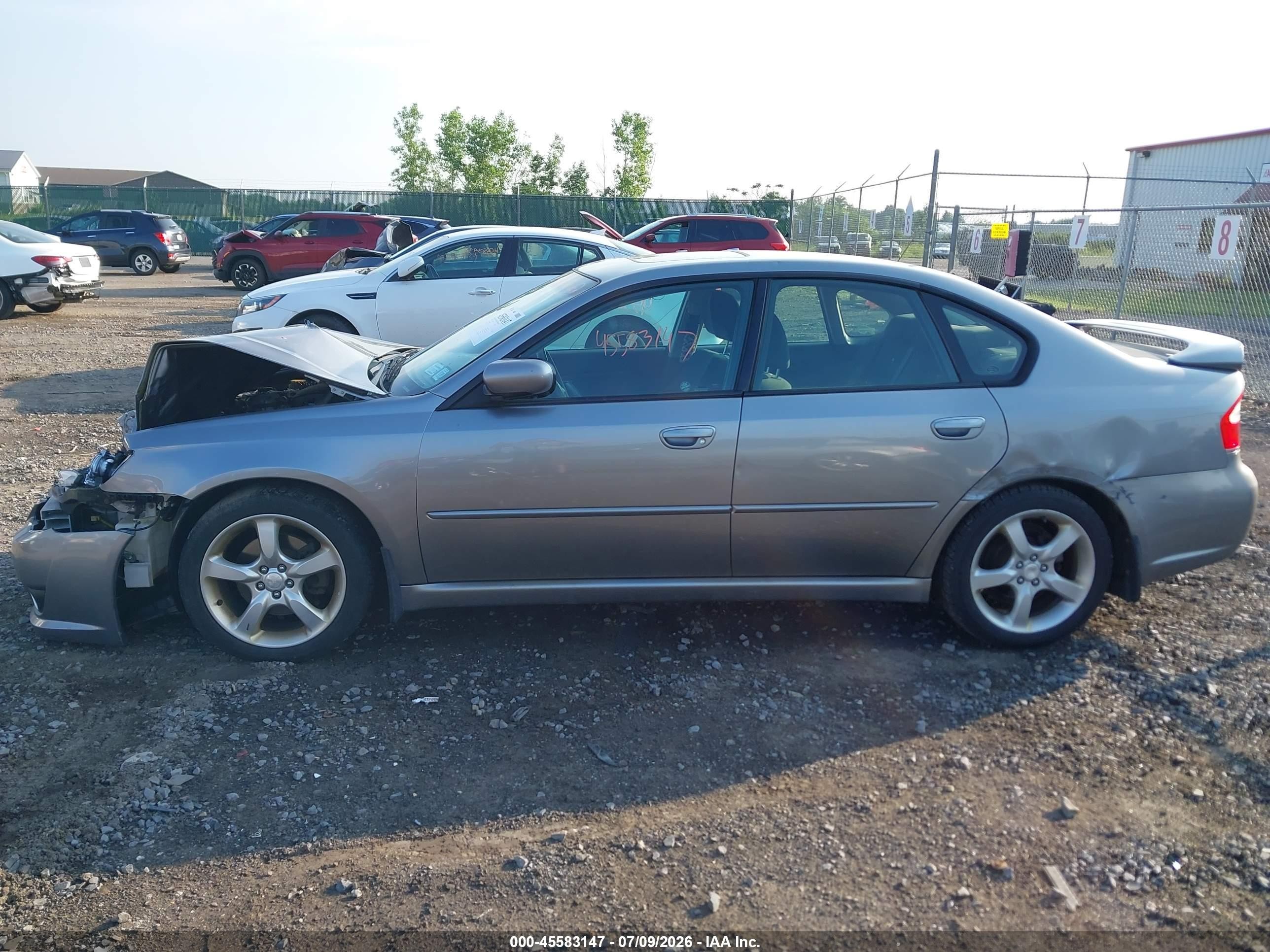 2009 Subaru Legacy 2.5i Gray vin: 4S3BL616397224812