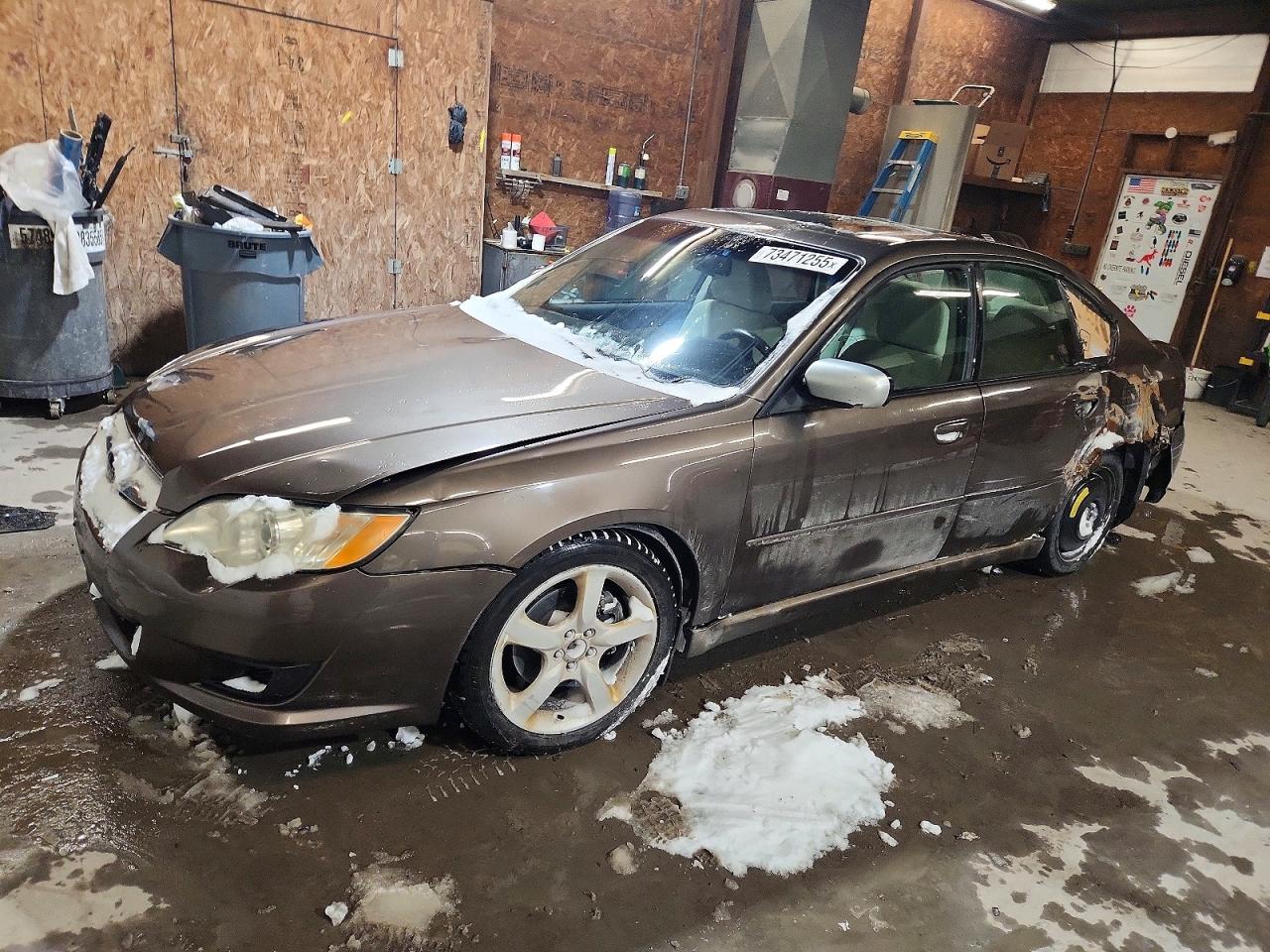 2009 Subaru Legacy 2.5i Brown vin: 4S3BL616397226124