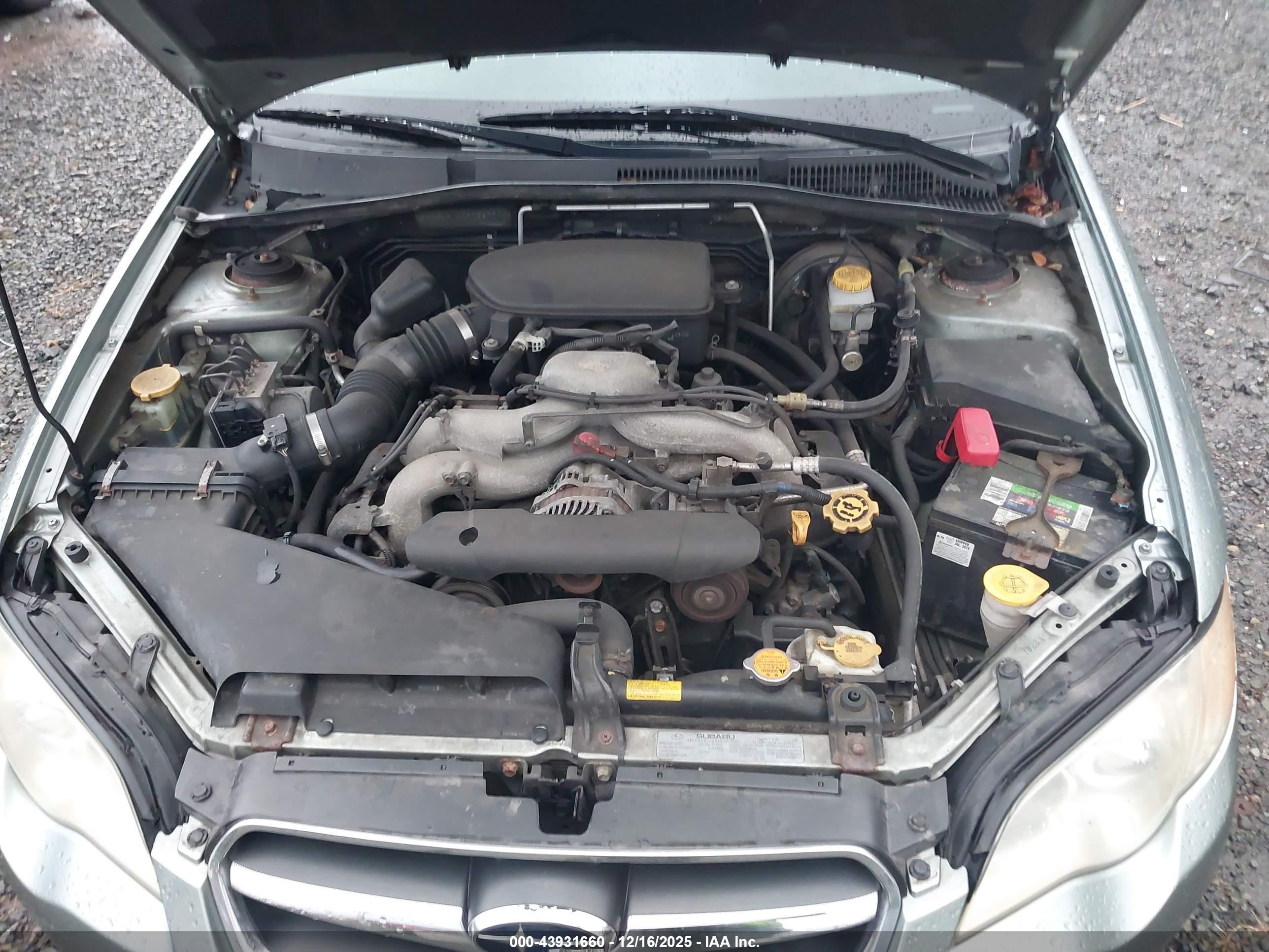 2009 Subaru Legacy 2.5i Green vin: 4S3BL616397227712