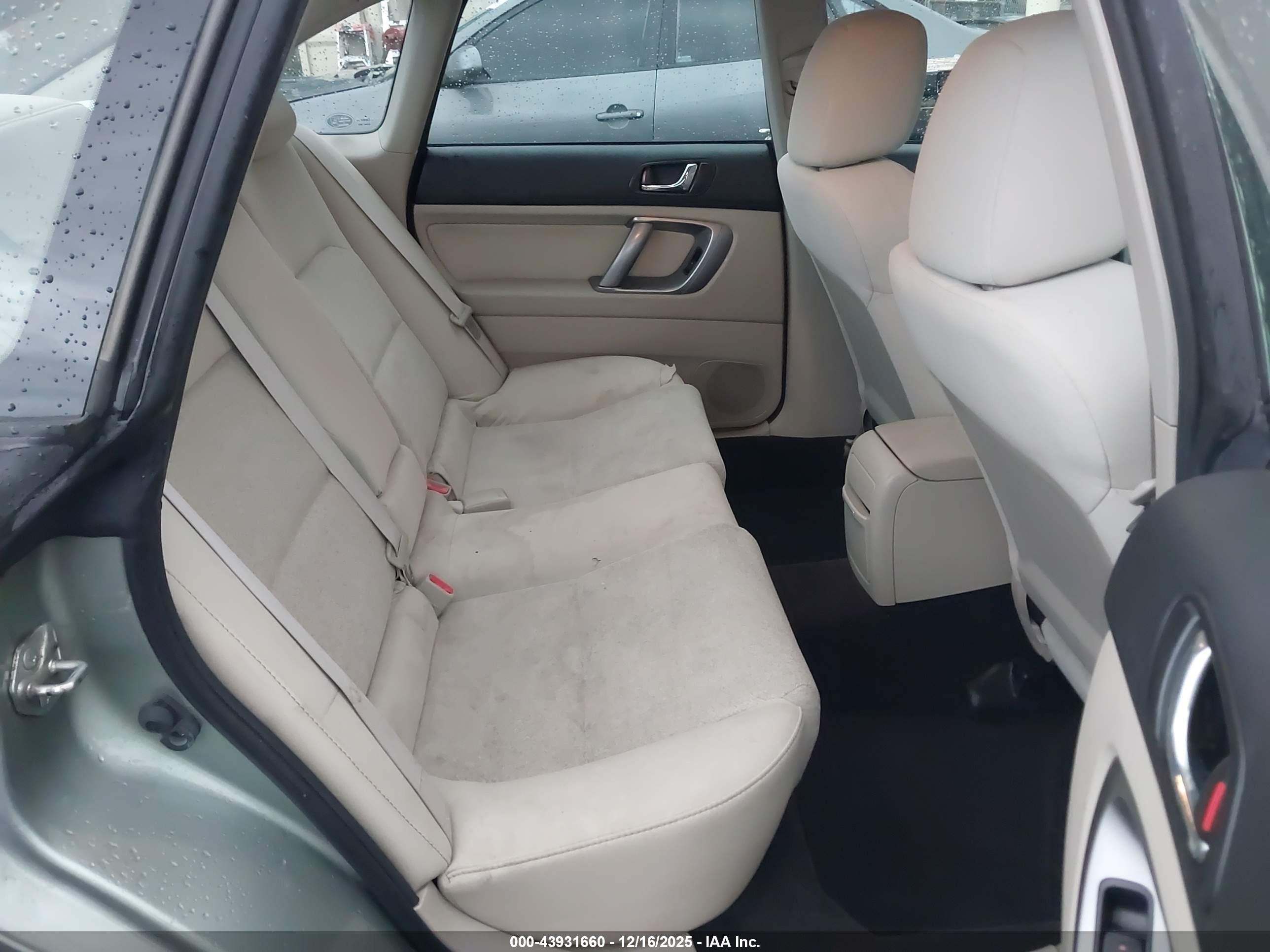 2009 Subaru Legacy 2.5i Green vin: 4S3BL616397227712