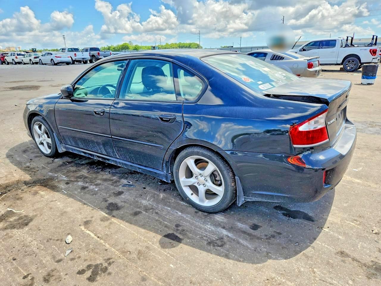 2009 Subaru Legacy 2.5i Black vin: 4S3BL616397232523