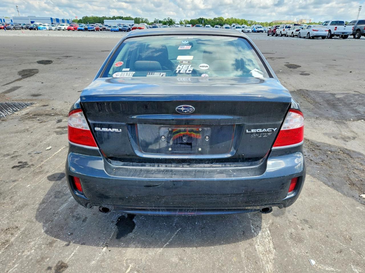 2009 Subaru Legacy 2.5i Black vin: 4S3BL616397232523