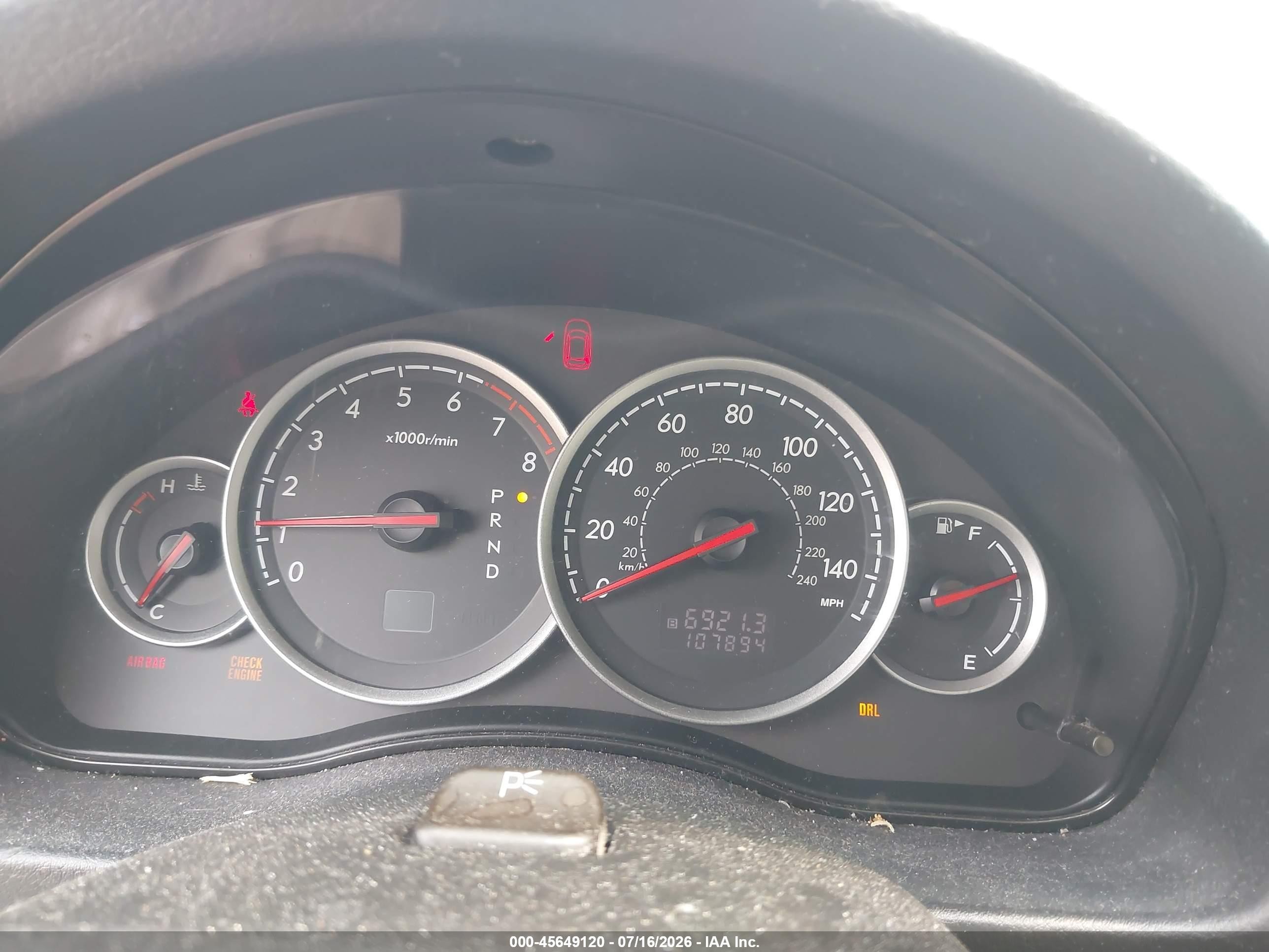 2007 Subaru Legacy 2.5i Light Blue vin: 4S3BL616477203576