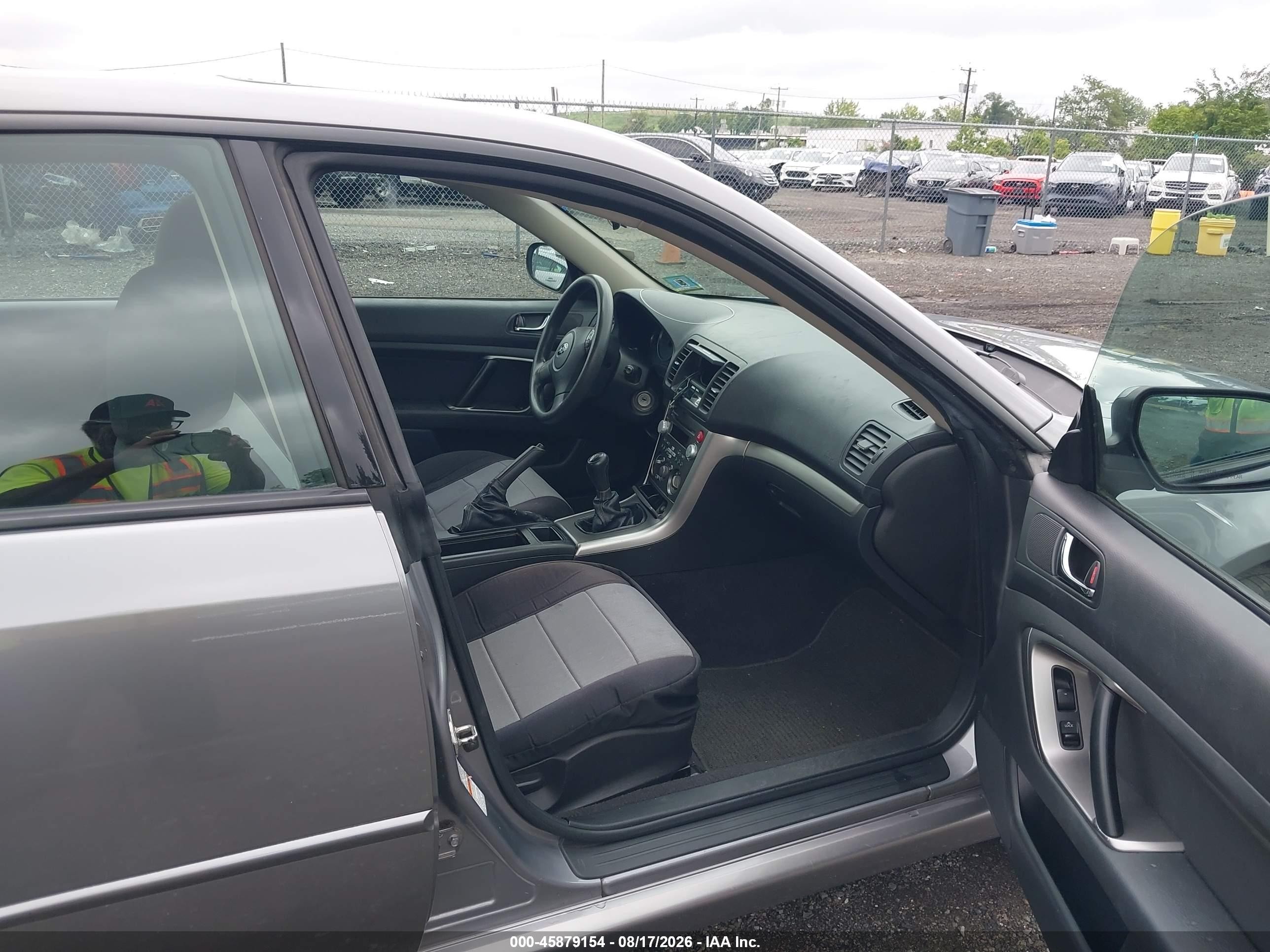 2008 Subaru Legacy 2.5i Серебряный vin: 4S3BL616486202614