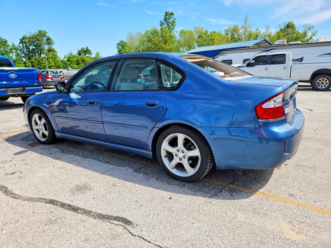2008 Subaru Legacy 2.5i Blue vin: 4S3BL616487213509