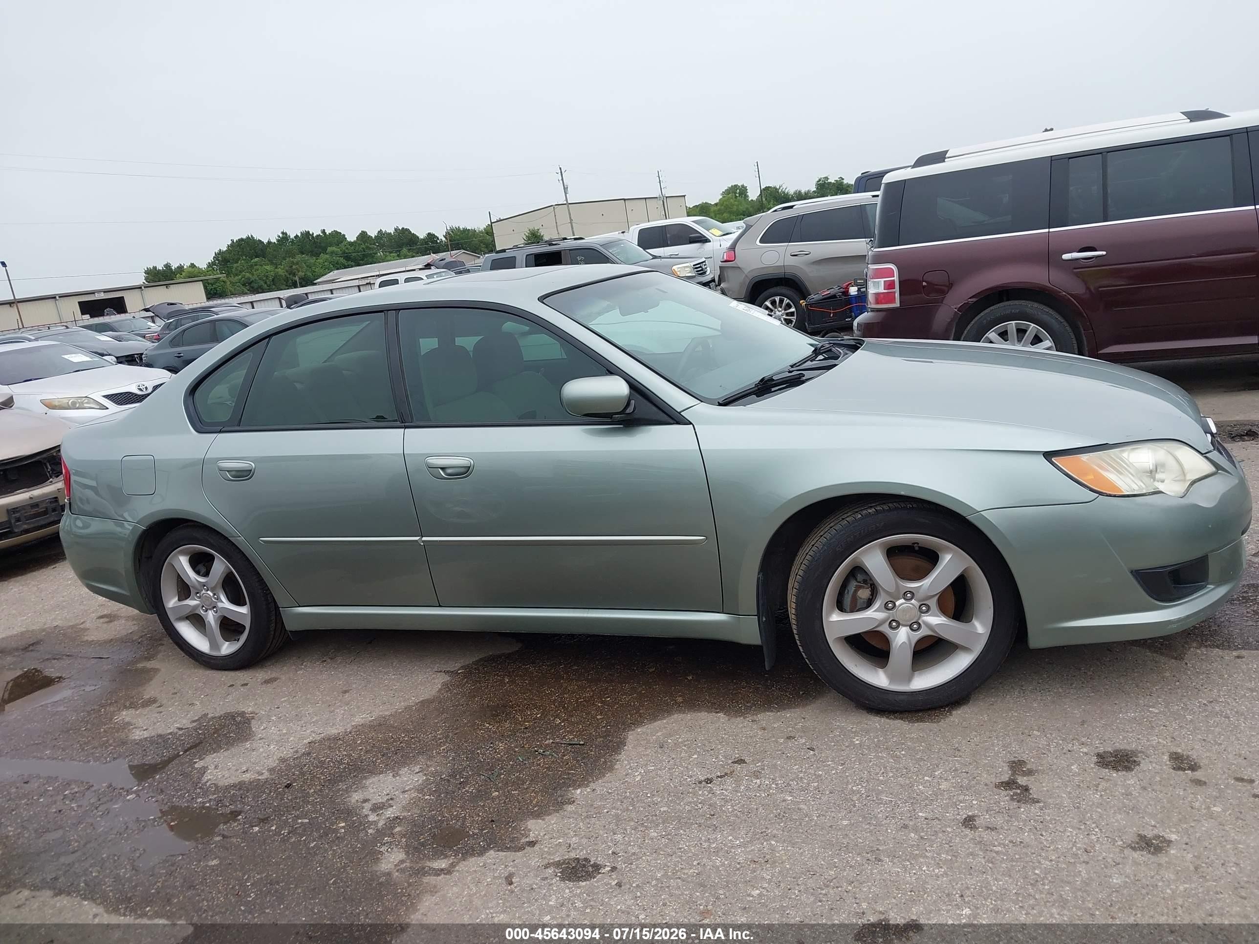 2009 Subaru Legacy 2.5i Silver vin: 4S3BL616496218720