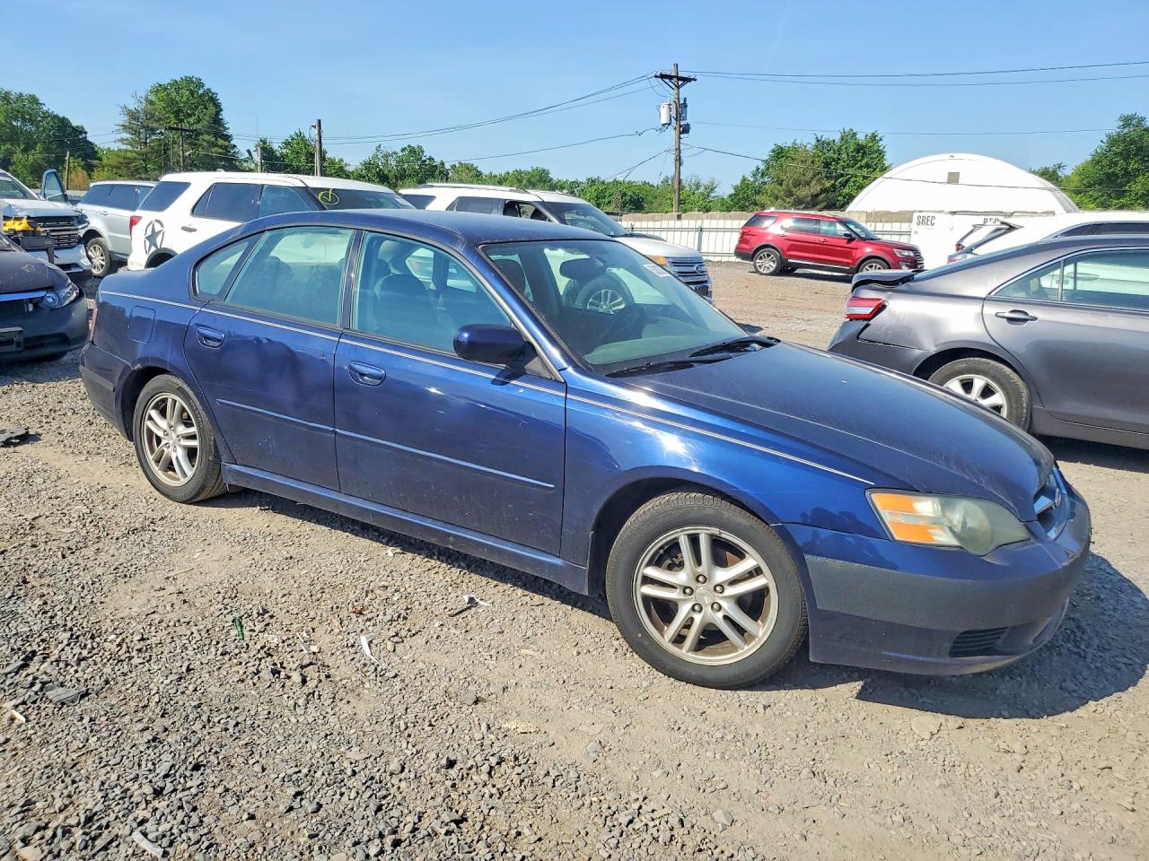 2005 Subaru Legacy 2.5i Синий vin: 4S3BL616557226457
