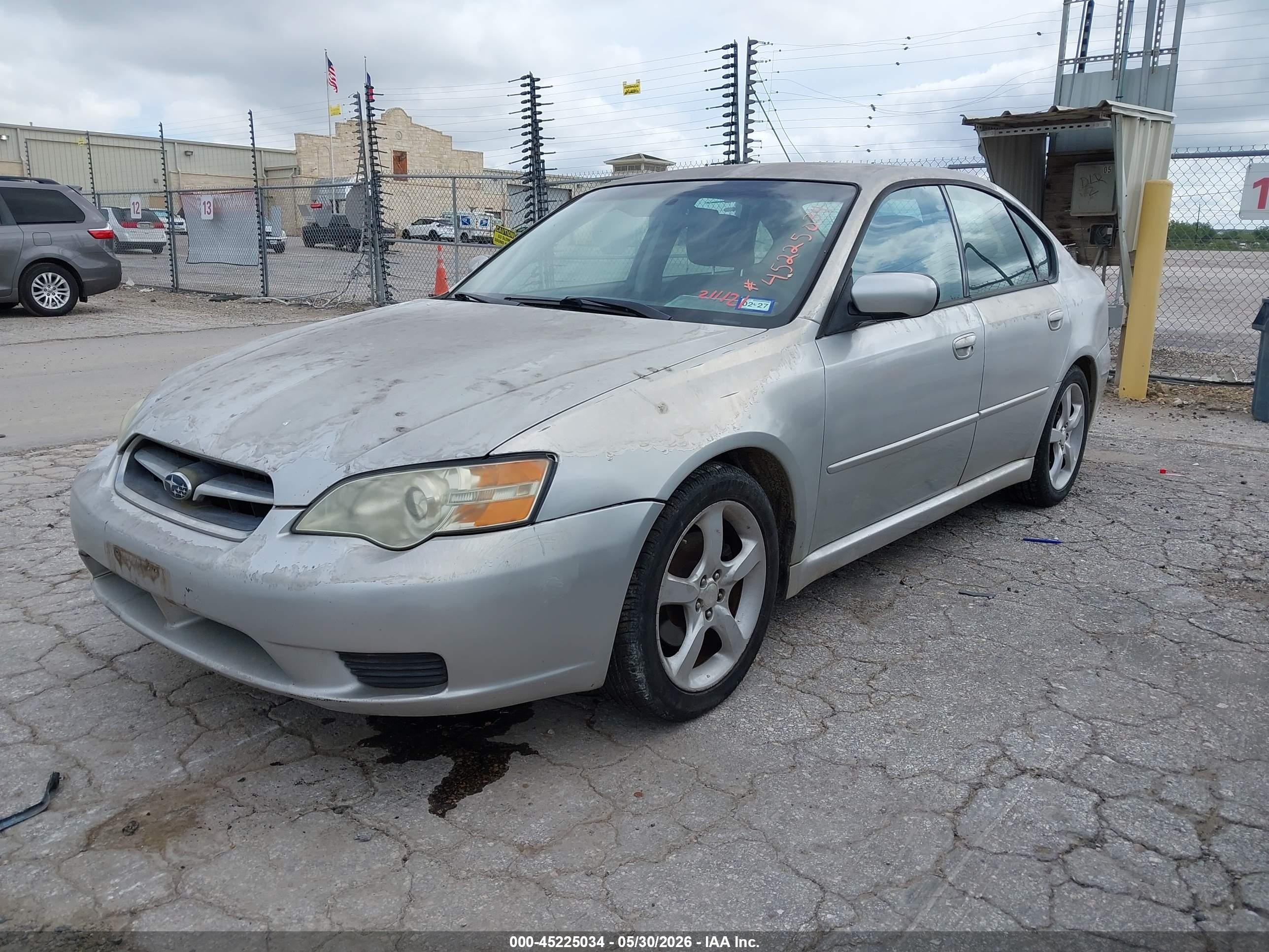 2006 Subaru Legacy 2.5i Silver vin: 4S3BL616567211121