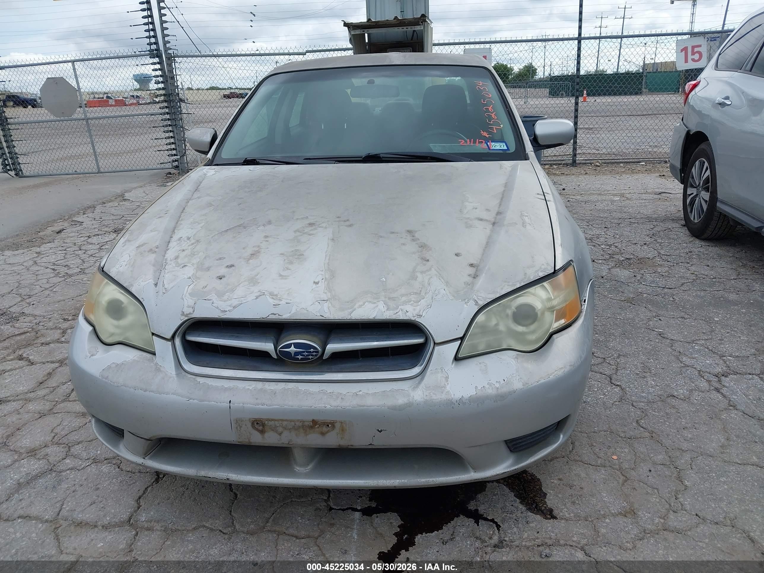 2006 Subaru Legacy 2.5i Silver vin: 4S3BL616567211121