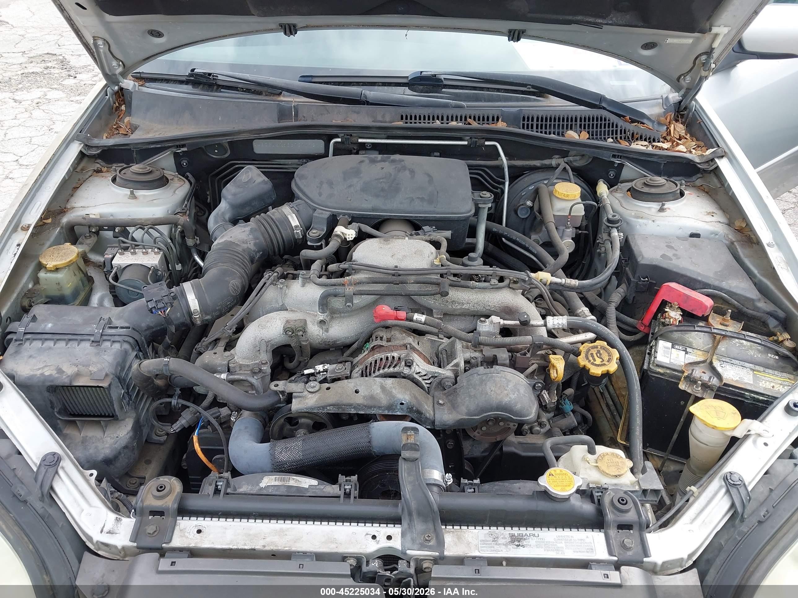 2006 Subaru Legacy 2.5i Silver vin: 4S3BL616567211121
