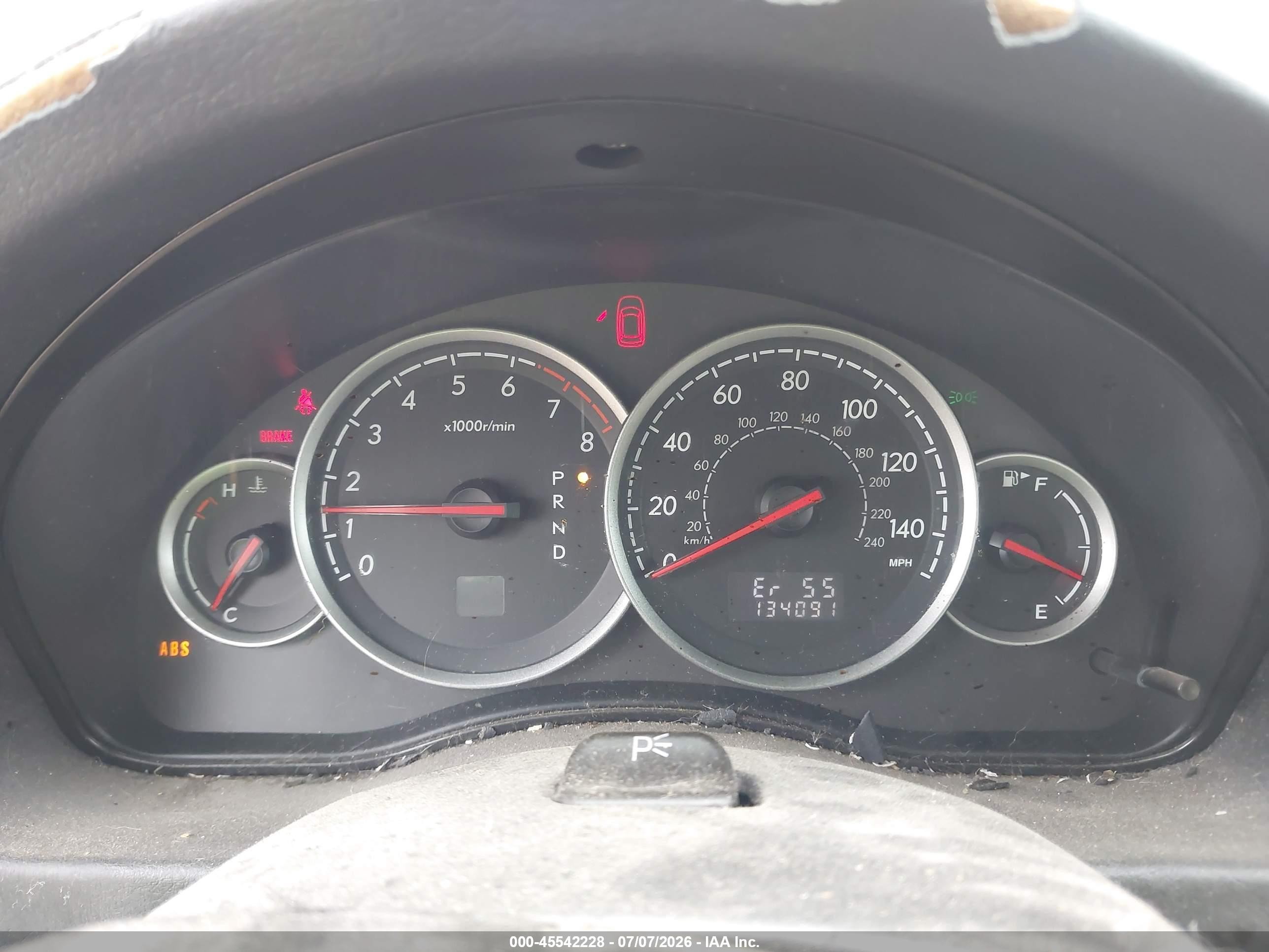 2007 Subaru Legacy 2.5i Белый vin: 4S3BL616577204820