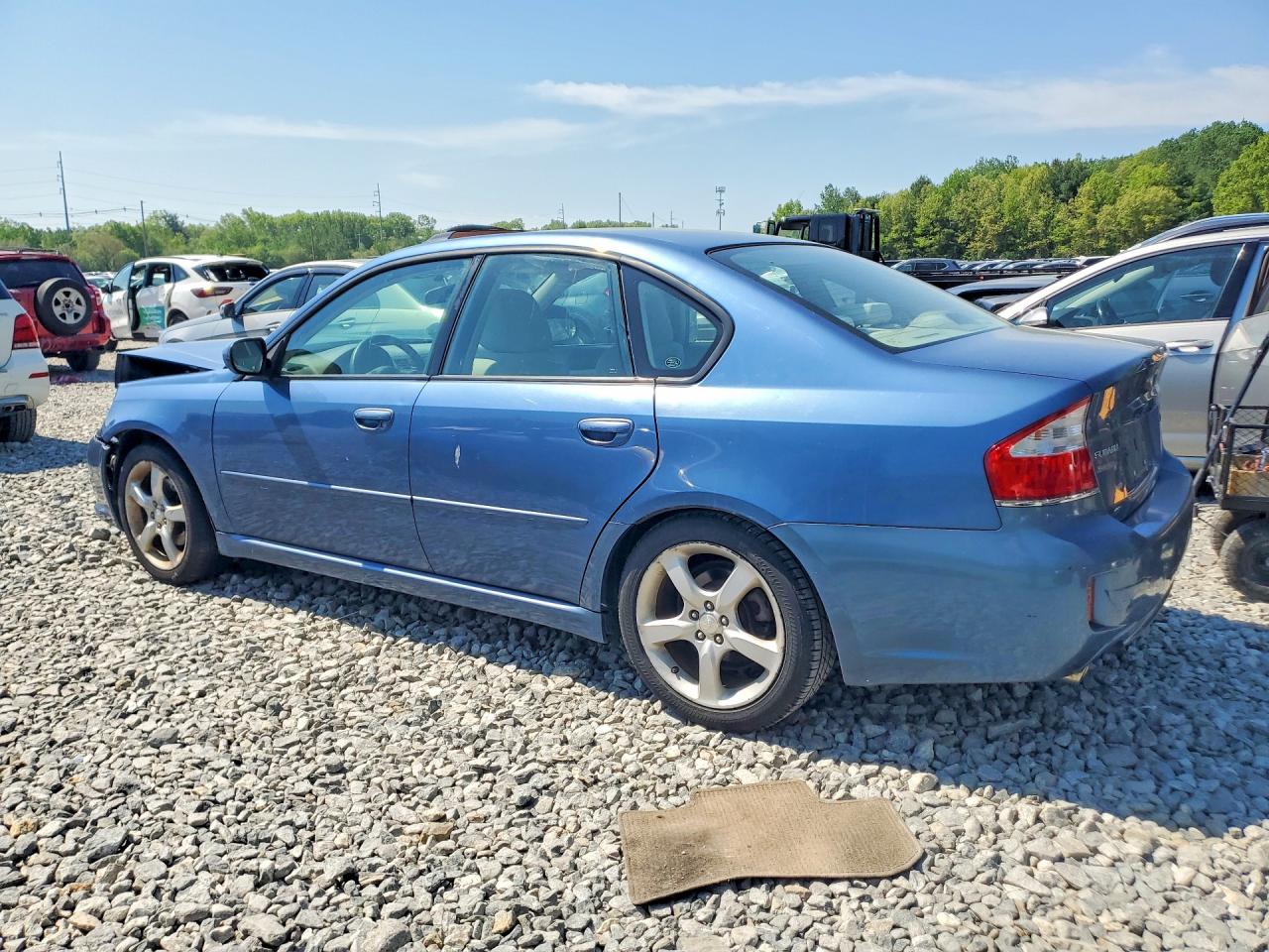 2008 Subaru Legacy 2.5i Blue vin: 4S3BL616587220663