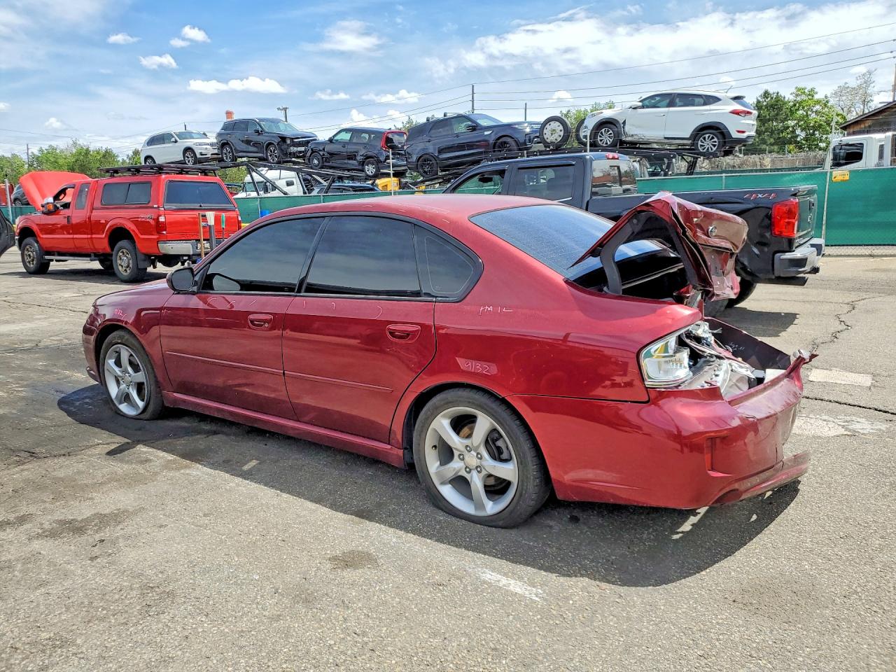 2009 Subaru Legacy 2.5i Burgundy vin: 4S3BL616596224834