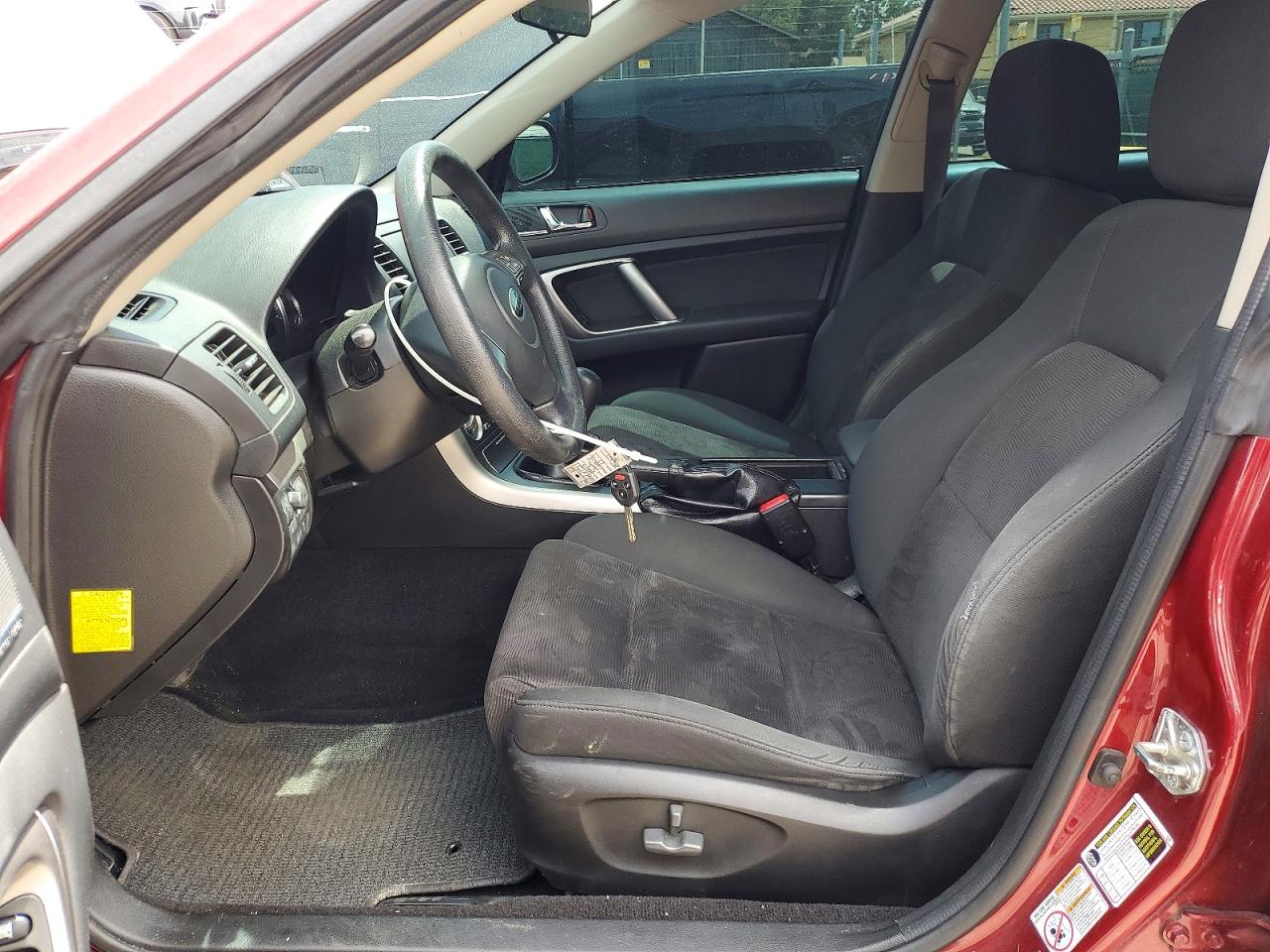 2009 Subaru Legacy 2.5i Burgundy vin: 4S3BL616596224834