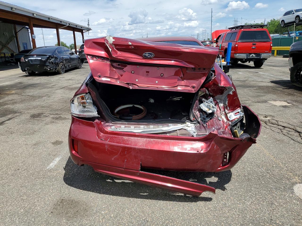2009 Subaru Legacy 2.5i Burgundy vin: 4S3BL616596224834