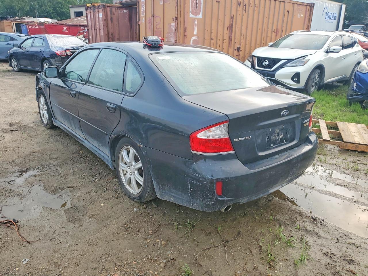 2009 Subaru Legacy 2.5i Black vin: 4S3BL616597200012