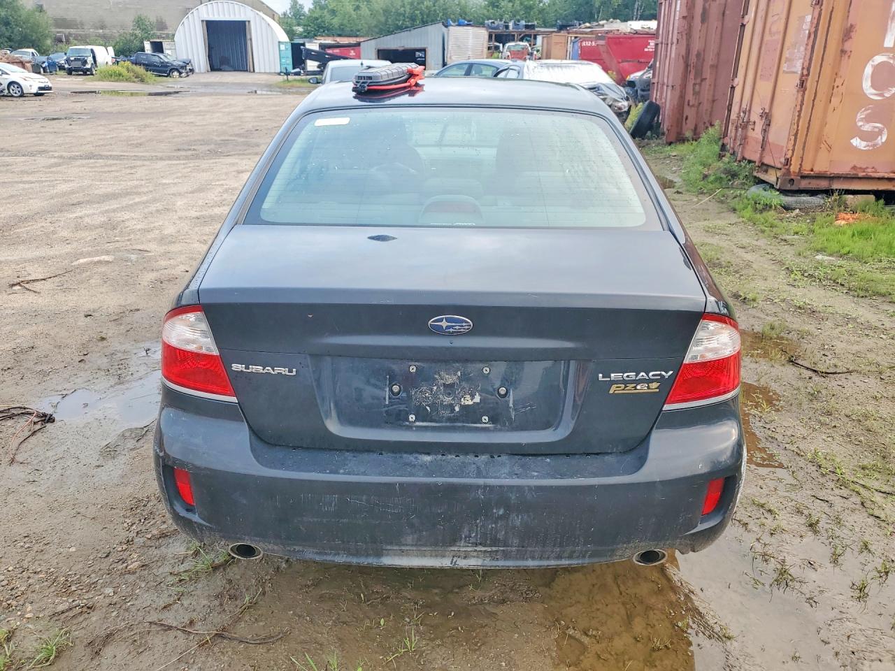 2009 Subaru Legacy 2.5i Black vin: 4S3BL616597200012