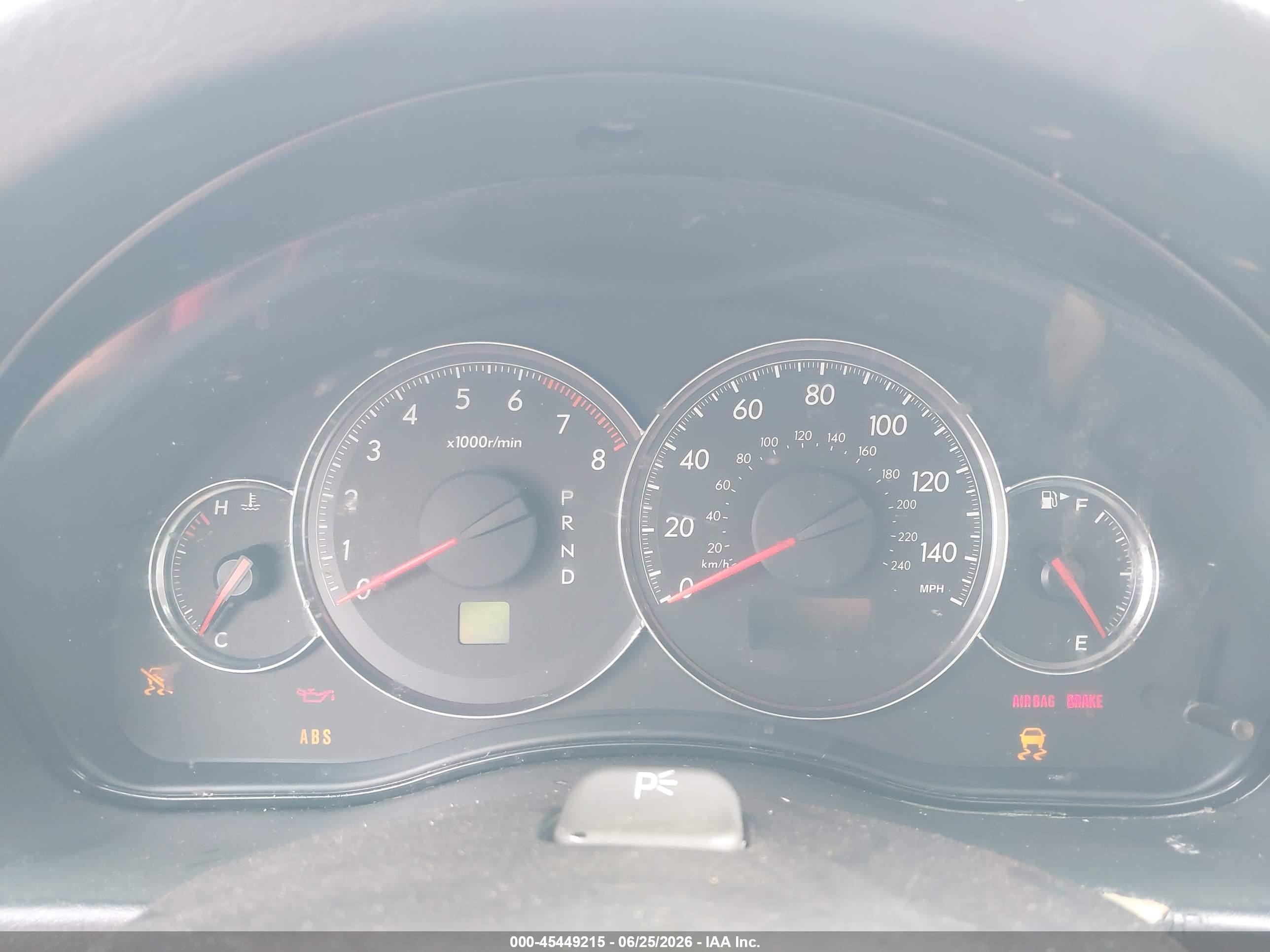2009 Subaru Legacy 2.5i Синий vin: 4S3BL616597214914