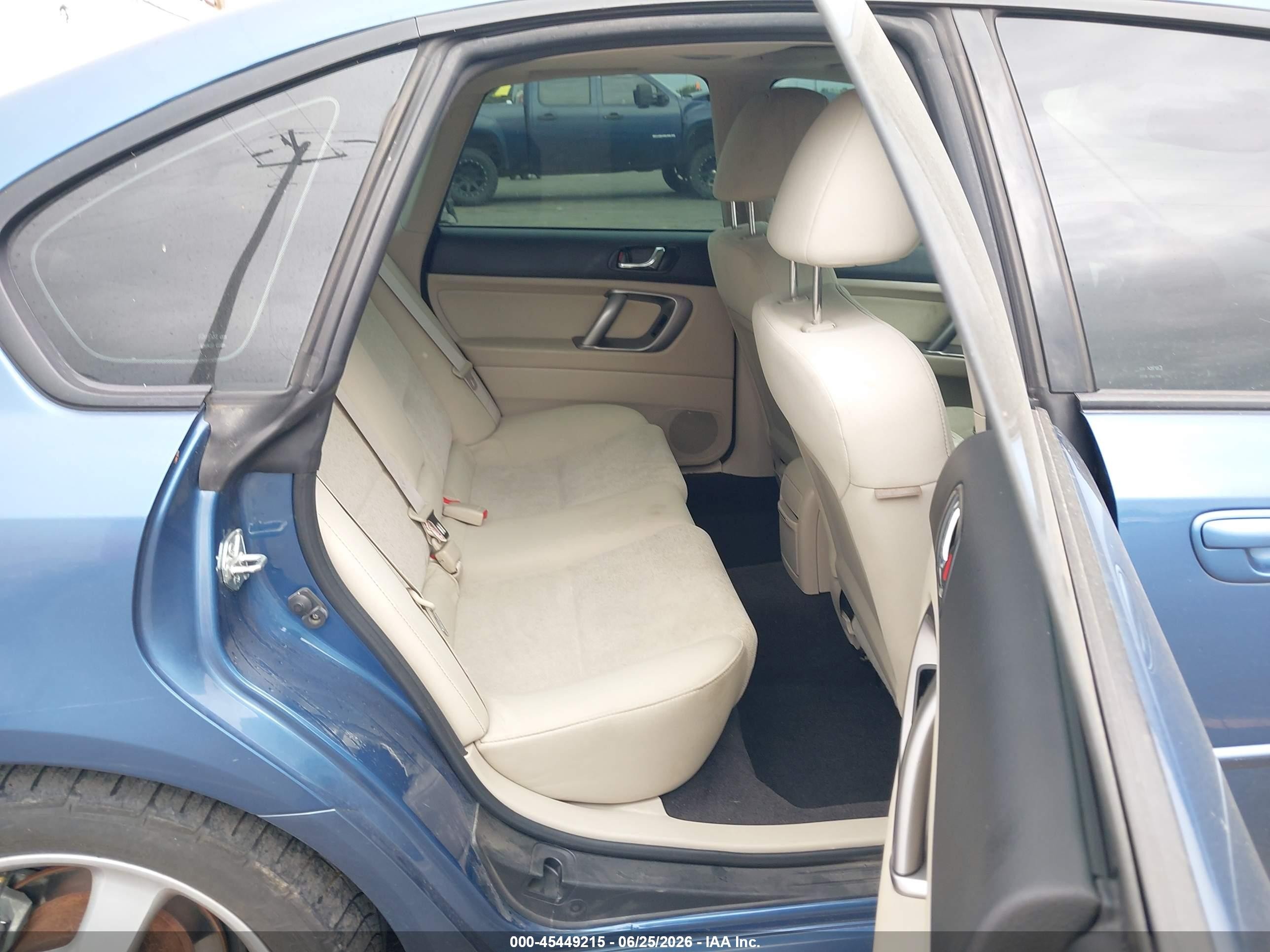 2009 Subaru Legacy 2.5i Синий vin: 4S3BL616597214914