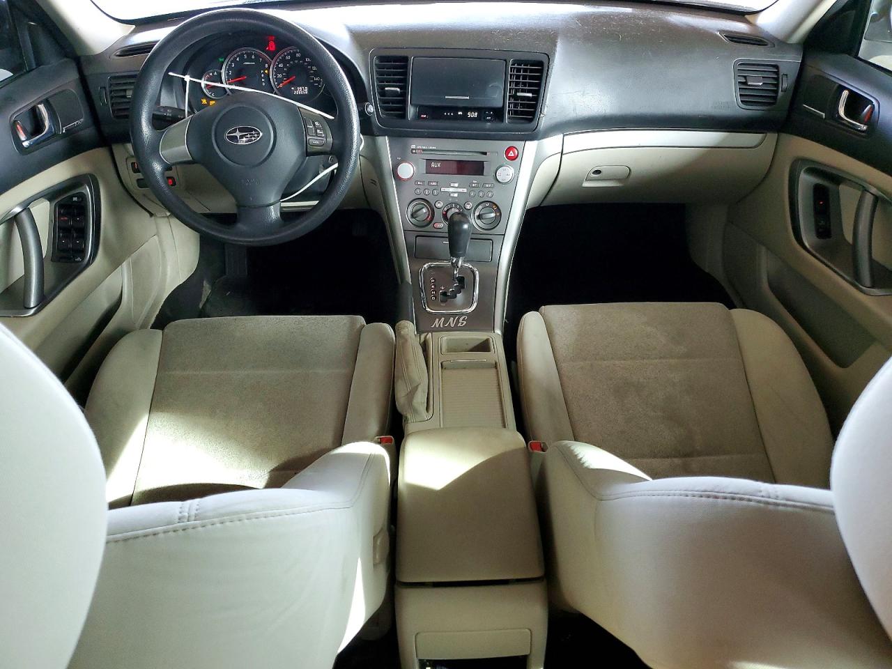 2009 Subaru Legacy 2.5i White vin: 4S3BL616597231552