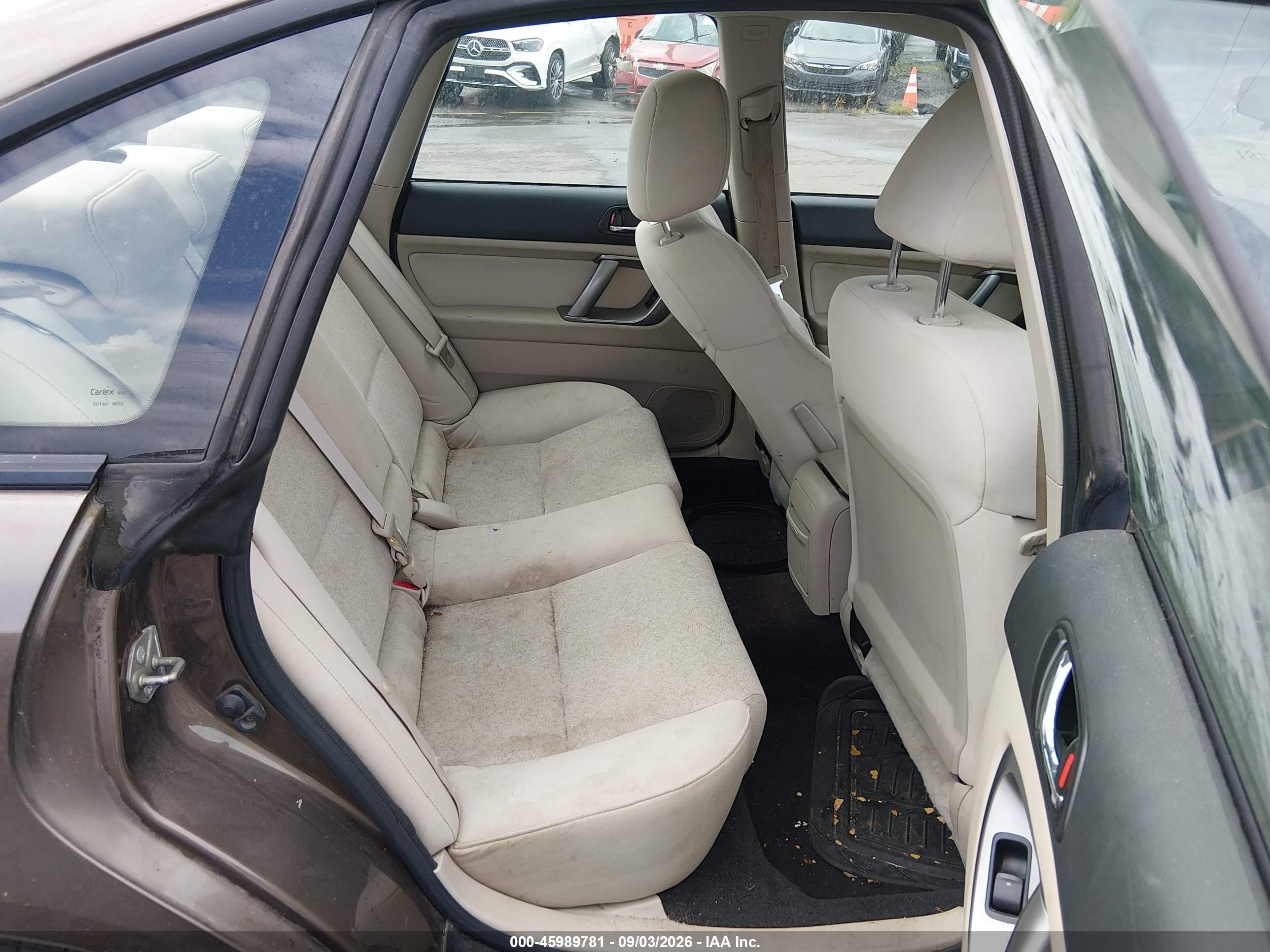 2009 Subaru Legacy 2.5i Brown vin: 4S3BL616597236119