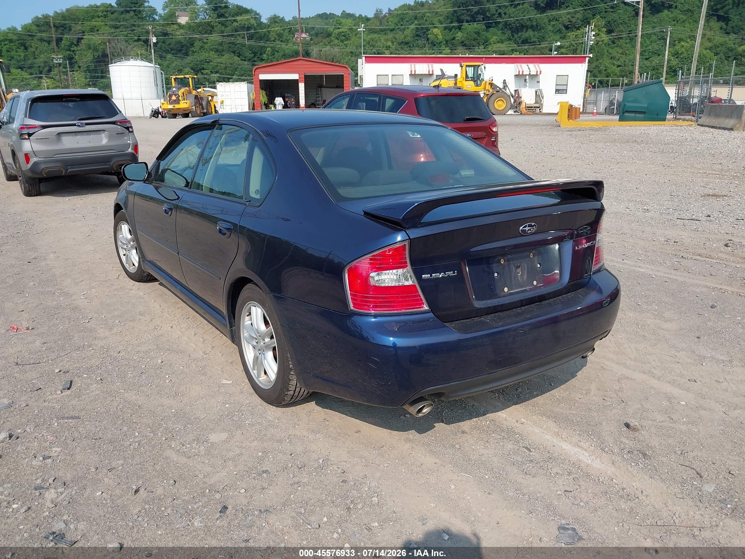 2005 Subaru Legacy 2.5i Blue vin: 4S3BL616657222532