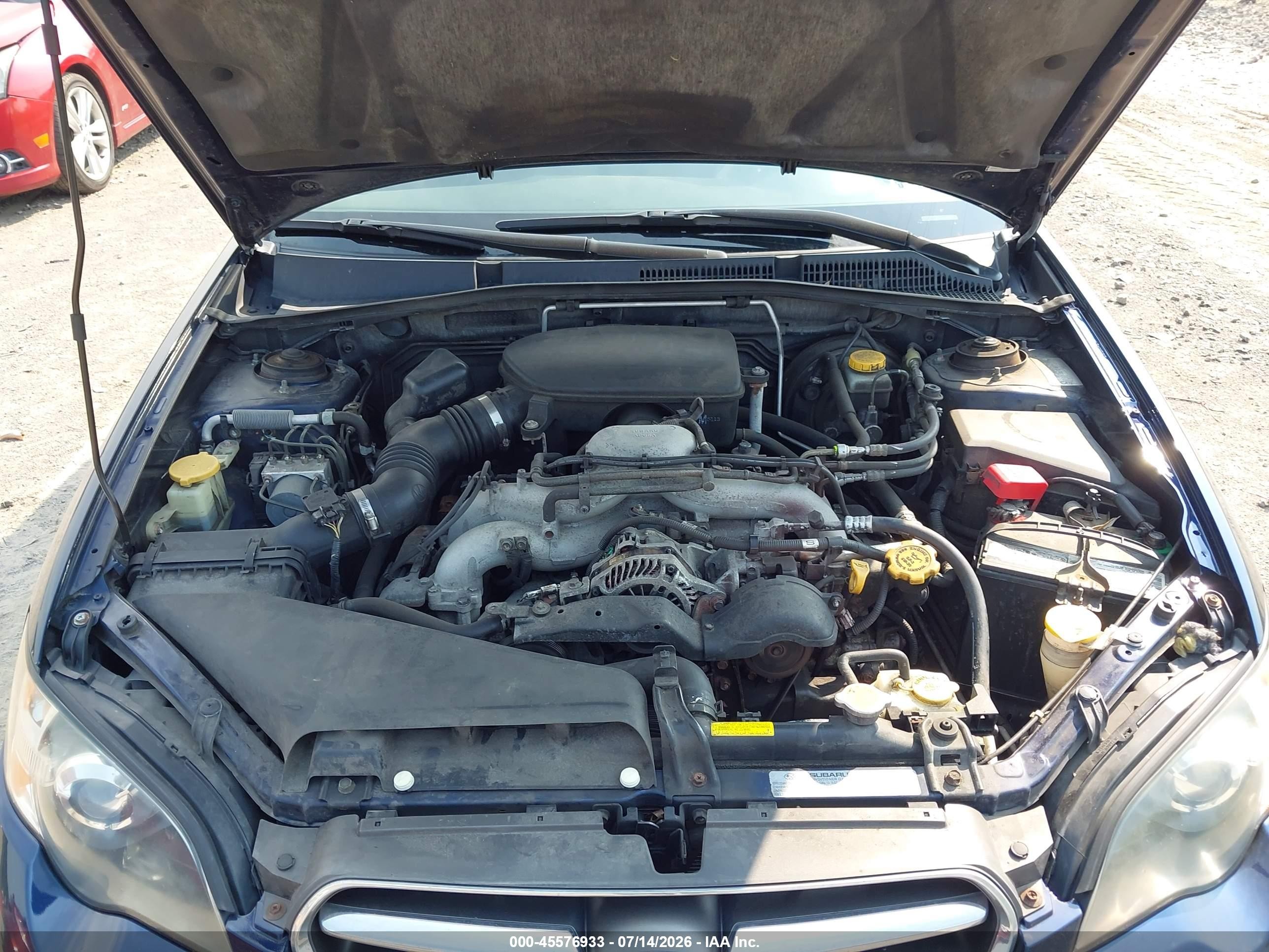 2005 Subaru Legacy 2.5i Blue vin: 4S3BL616657222532