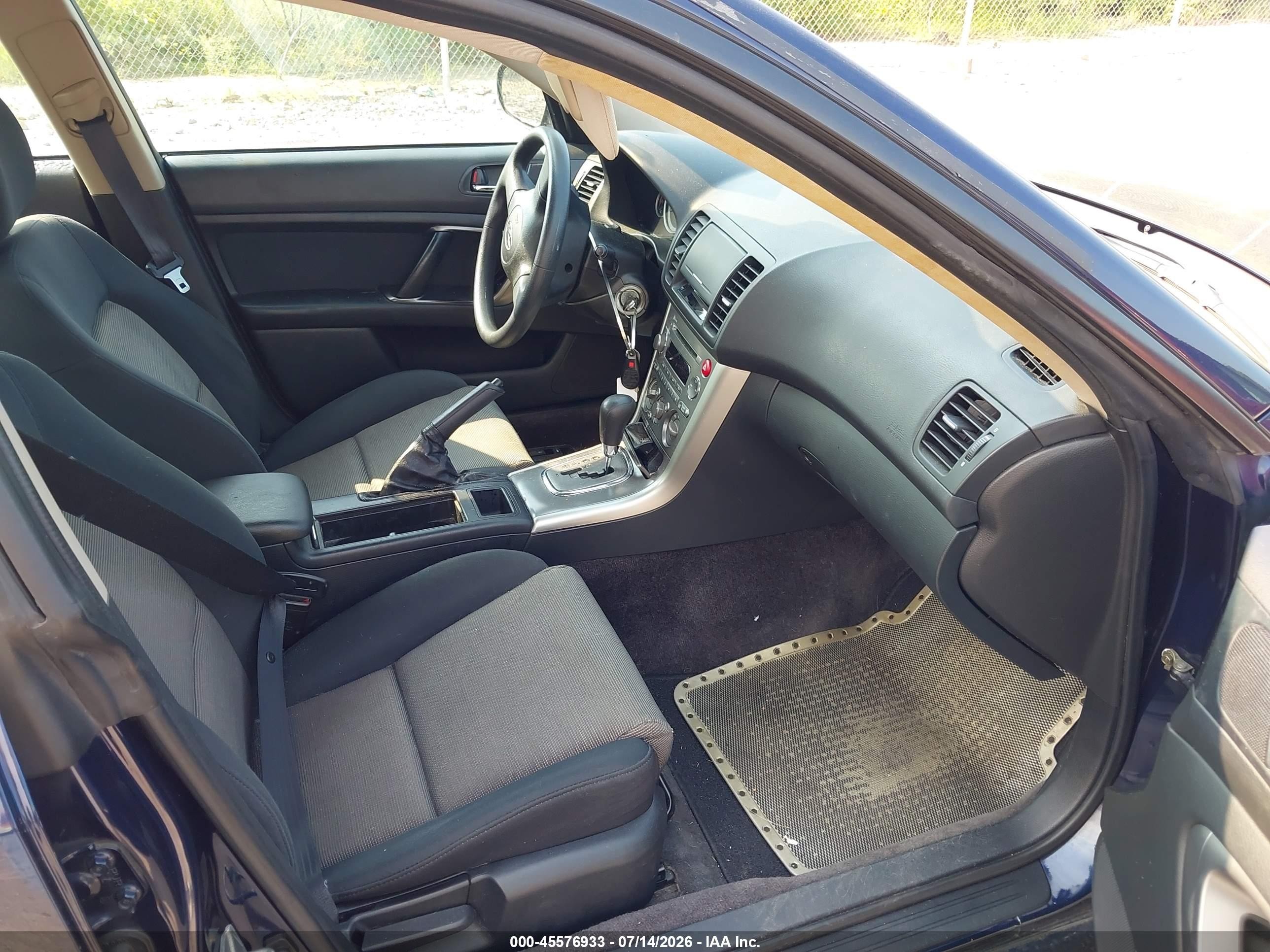 2005 Subaru Legacy 2.5i Blue vin: 4S3BL616657222532