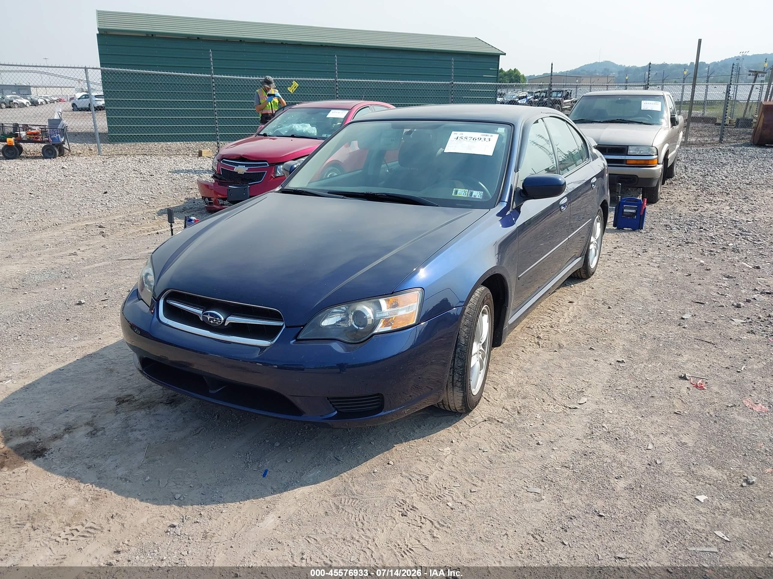 2005 Subaru Legacy 2.5i Blue vin: 4S3BL616657222532