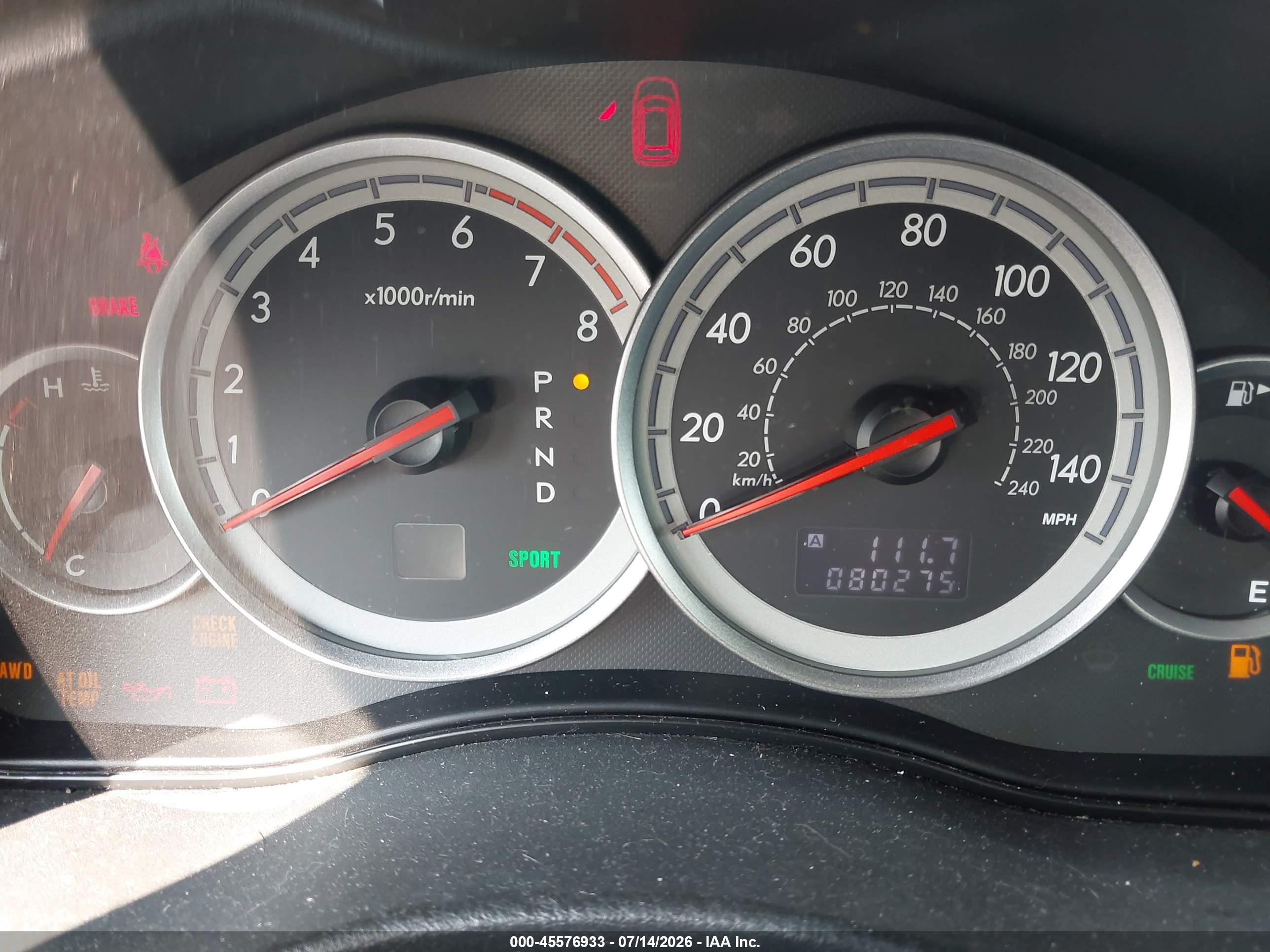 2005 Subaru Legacy 2.5i Blue vin: 4S3BL616657222532