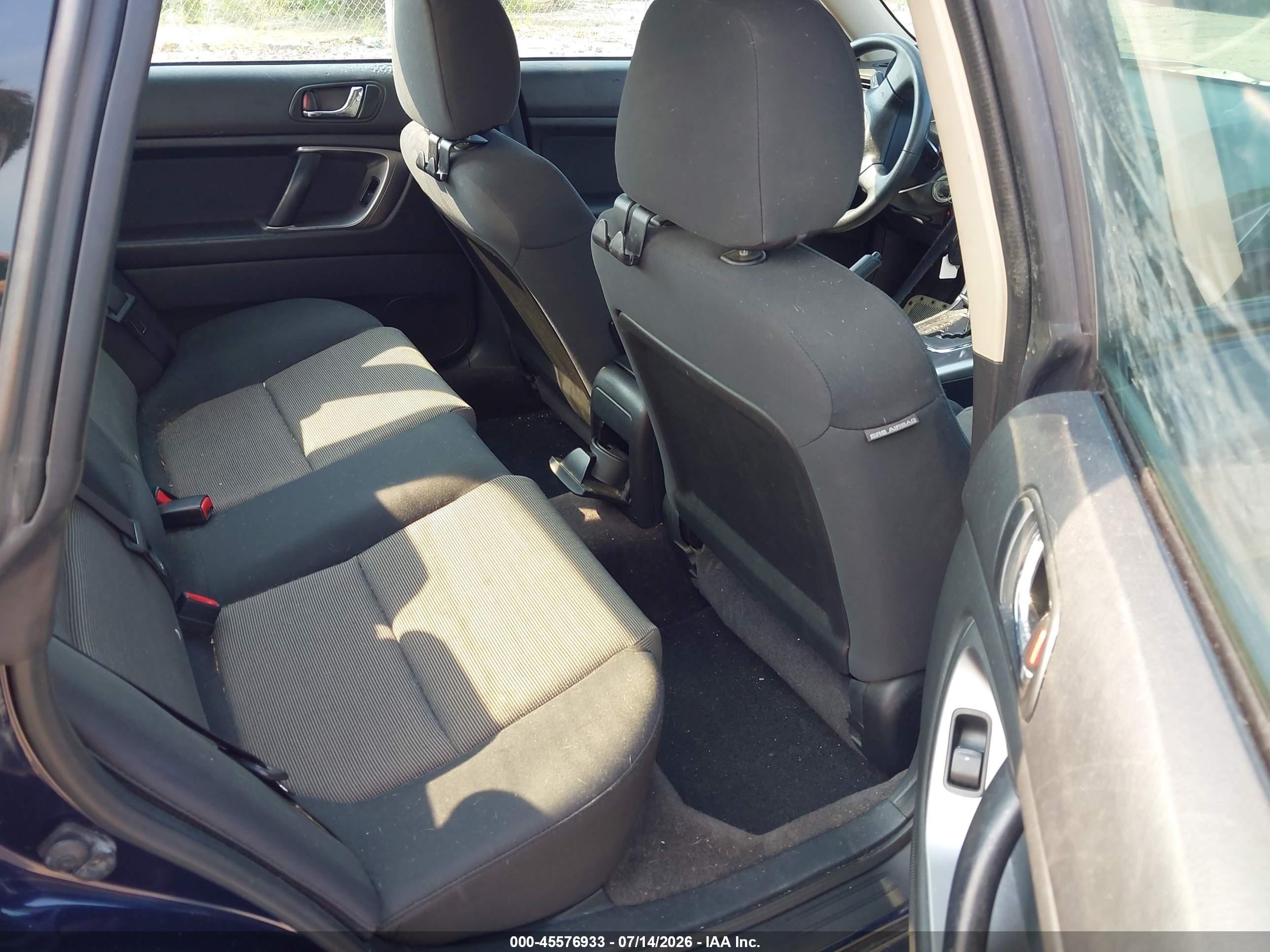 2005 Subaru Legacy 2.5i Blue vin: 4S3BL616657222532