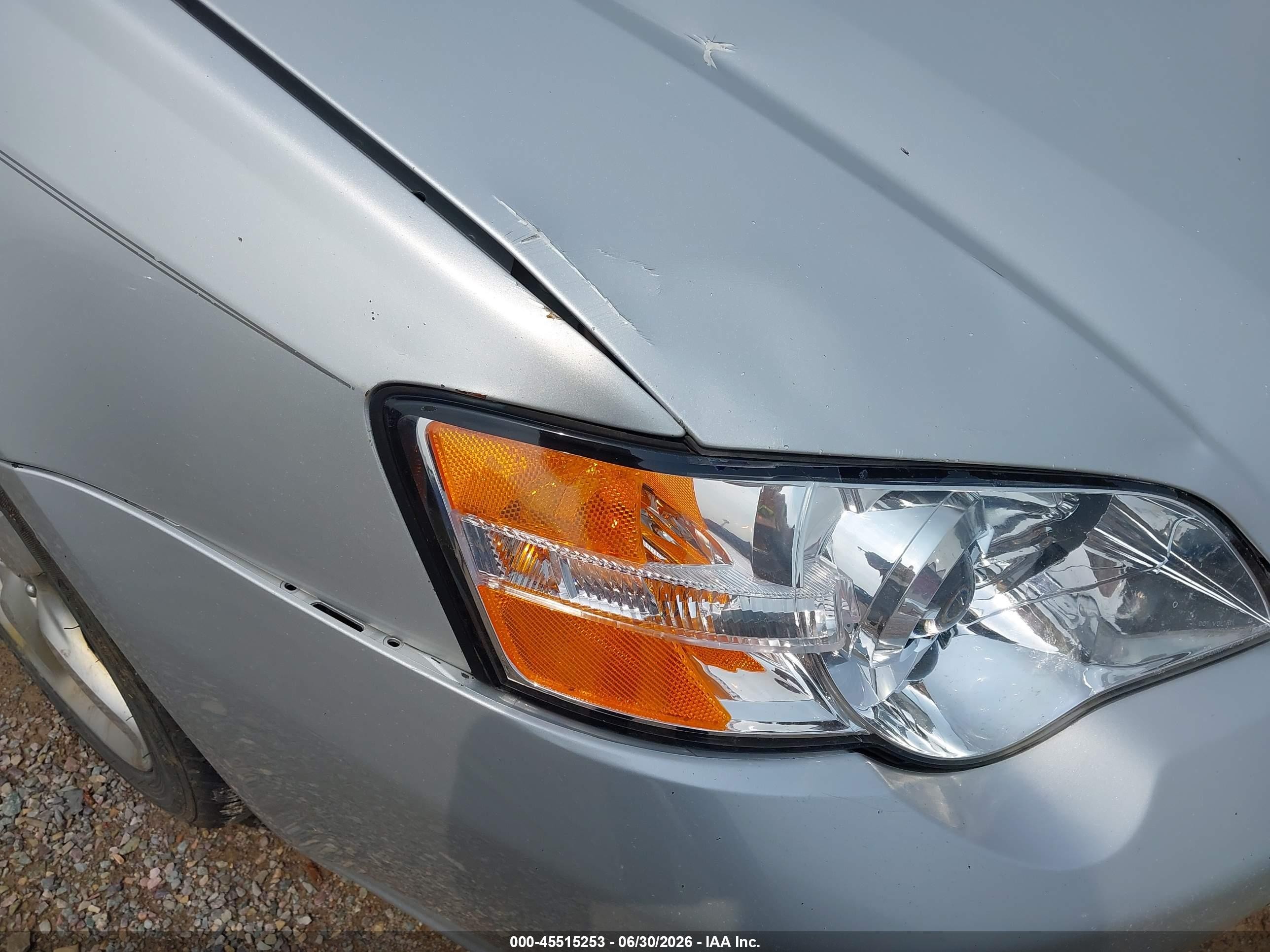2007 Subaru Legacy 2.5i Silver vin: 4S3BL616677213199