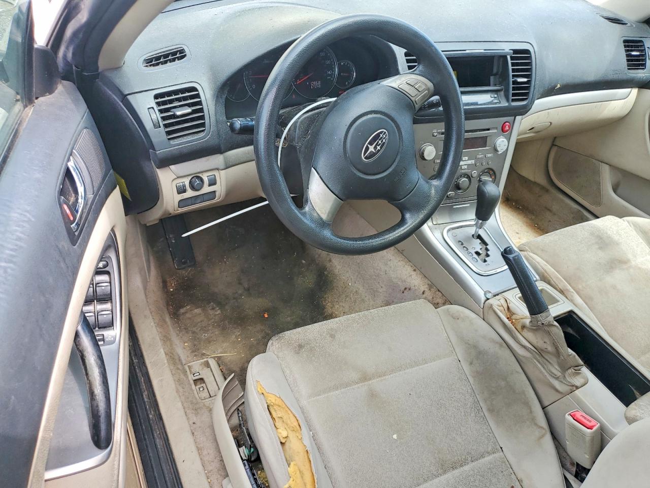 2008 Subaru Legacy 2.5i Beige vin: 4S3BL616687222003