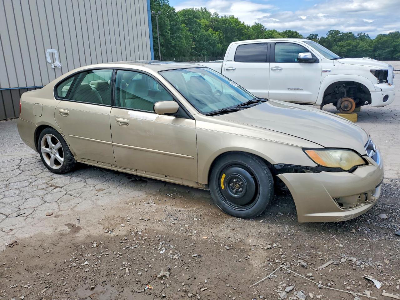 2008 Subaru Legacy 2.5i Beige vin: 4S3BL616687222003