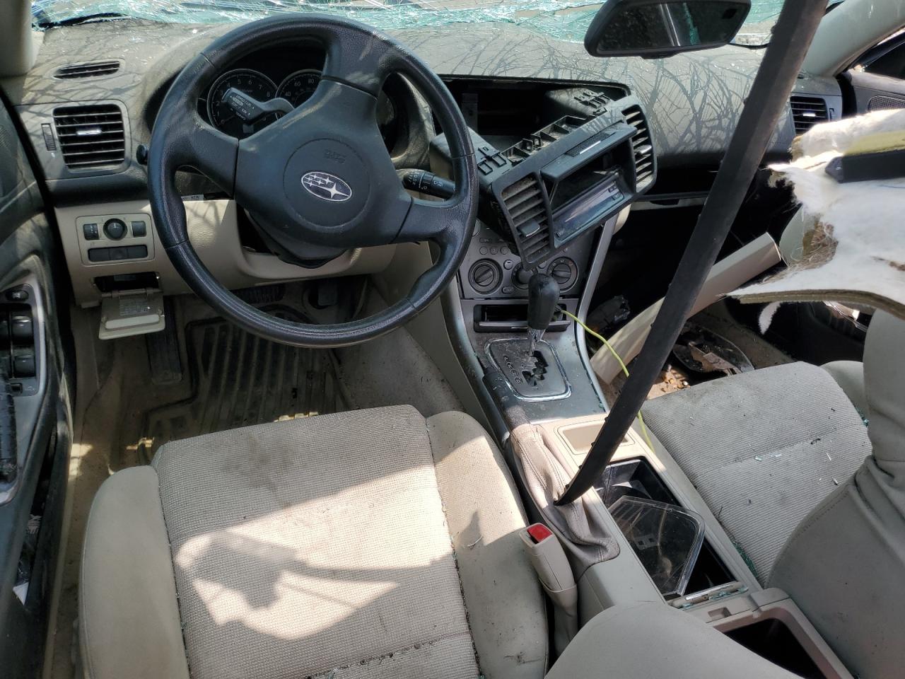 2007 Subaru Legacy 2.5i Blue vin: 4S3BL616777208299