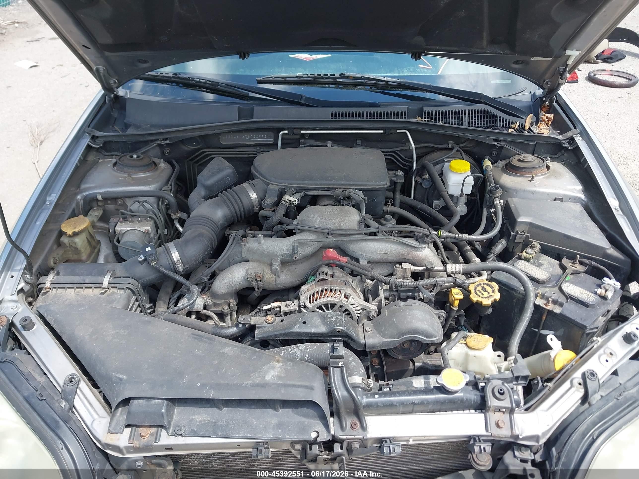 2008 Subaru Legacy 2.5i Серебряный vin: 4S3BL616787209924