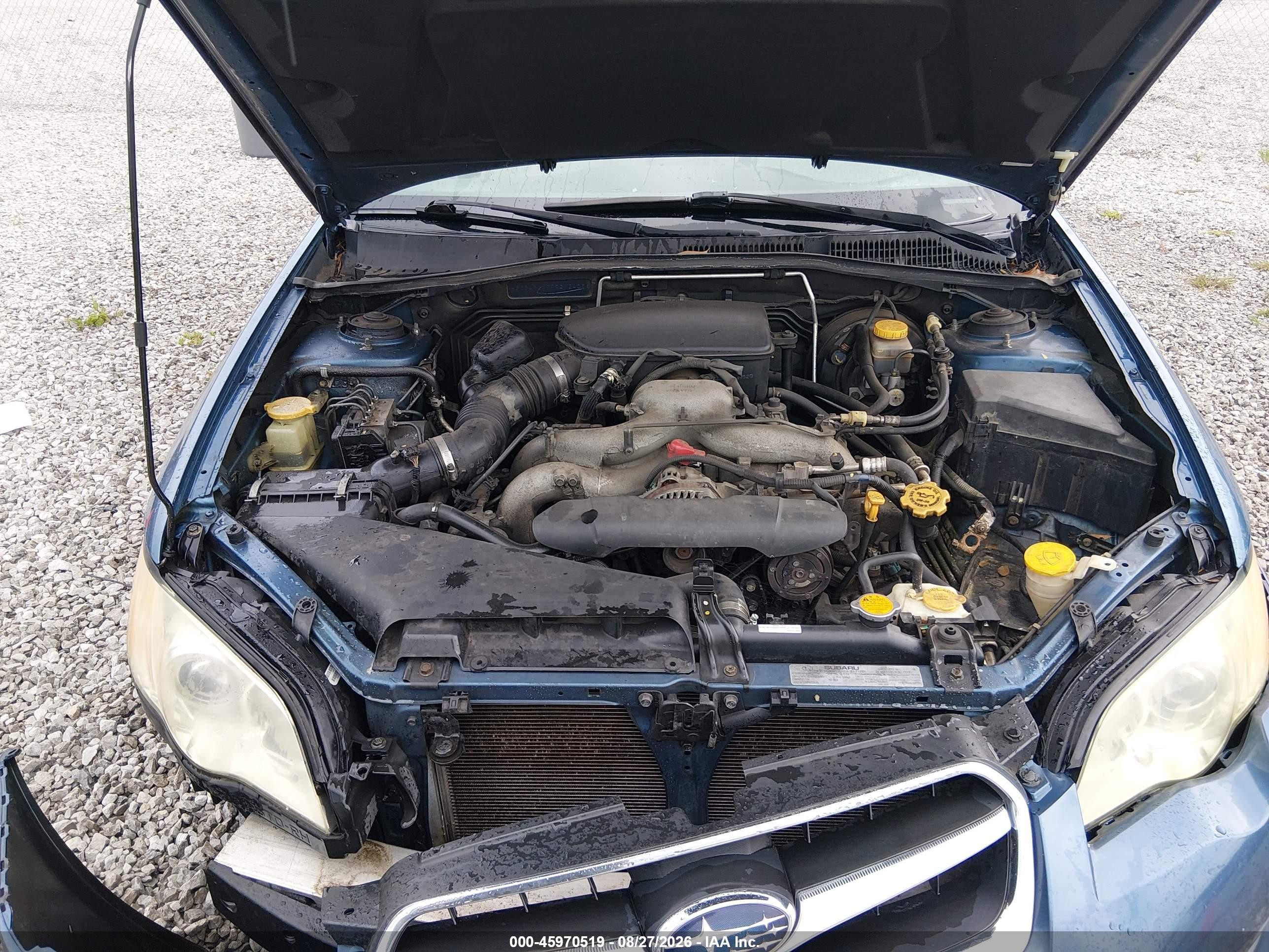 2009 Subaru Legacy 2.5i Blue vin: 4S3BL616797212405