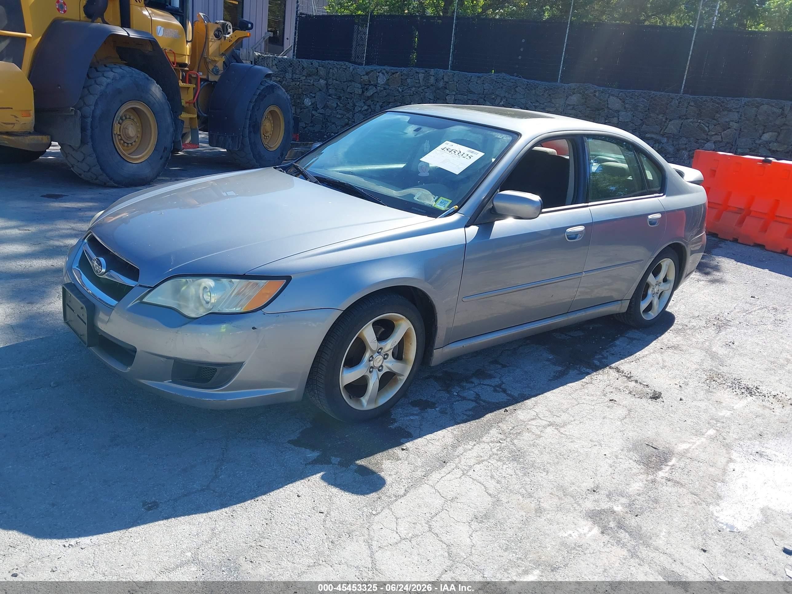 2009 Subaru Legacy 2.5i Gray vin: 4S3BL616797231620