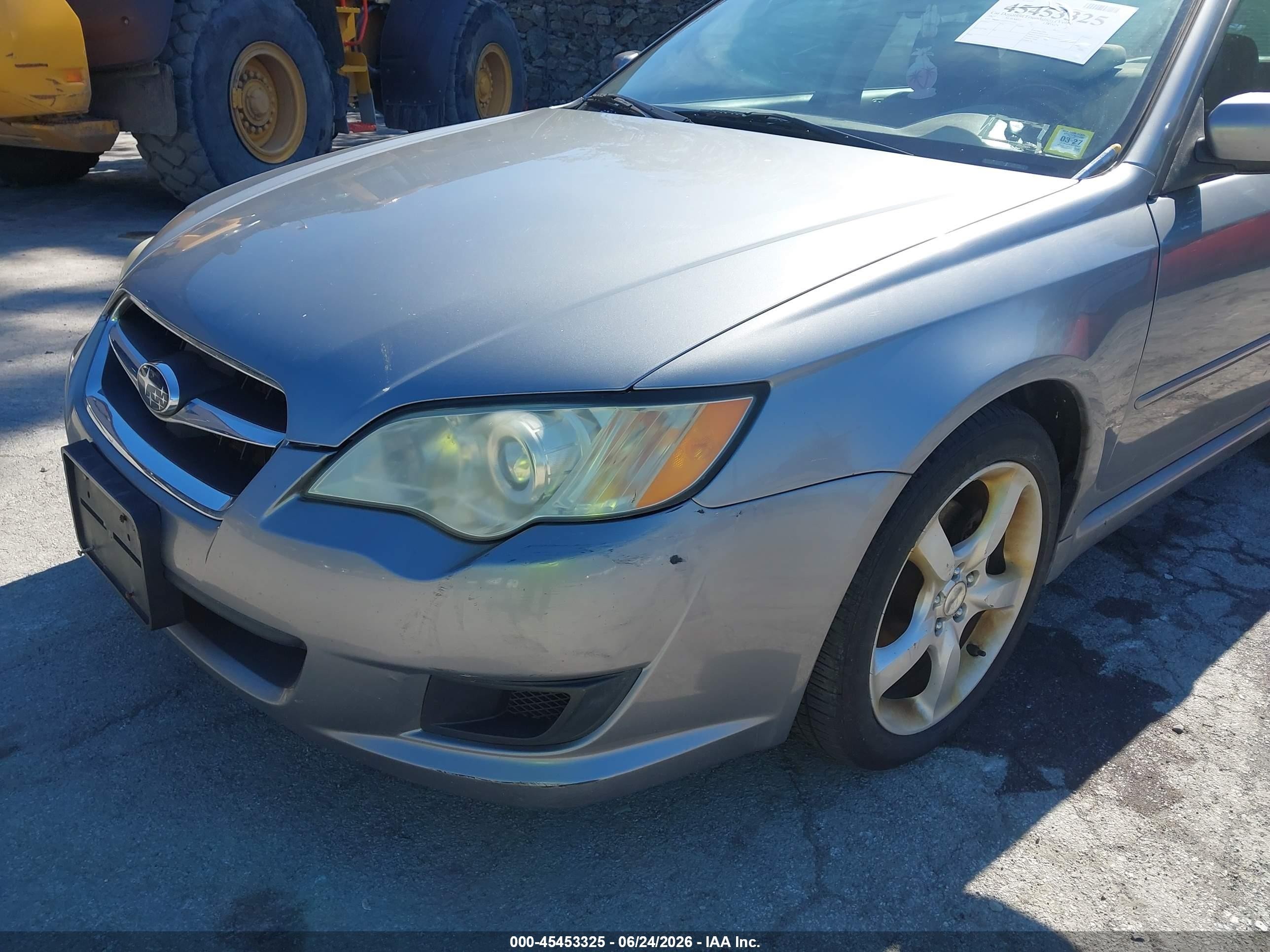 2009 Subaru Legacy 2.5i Gray vin: 4S3BL616797231620