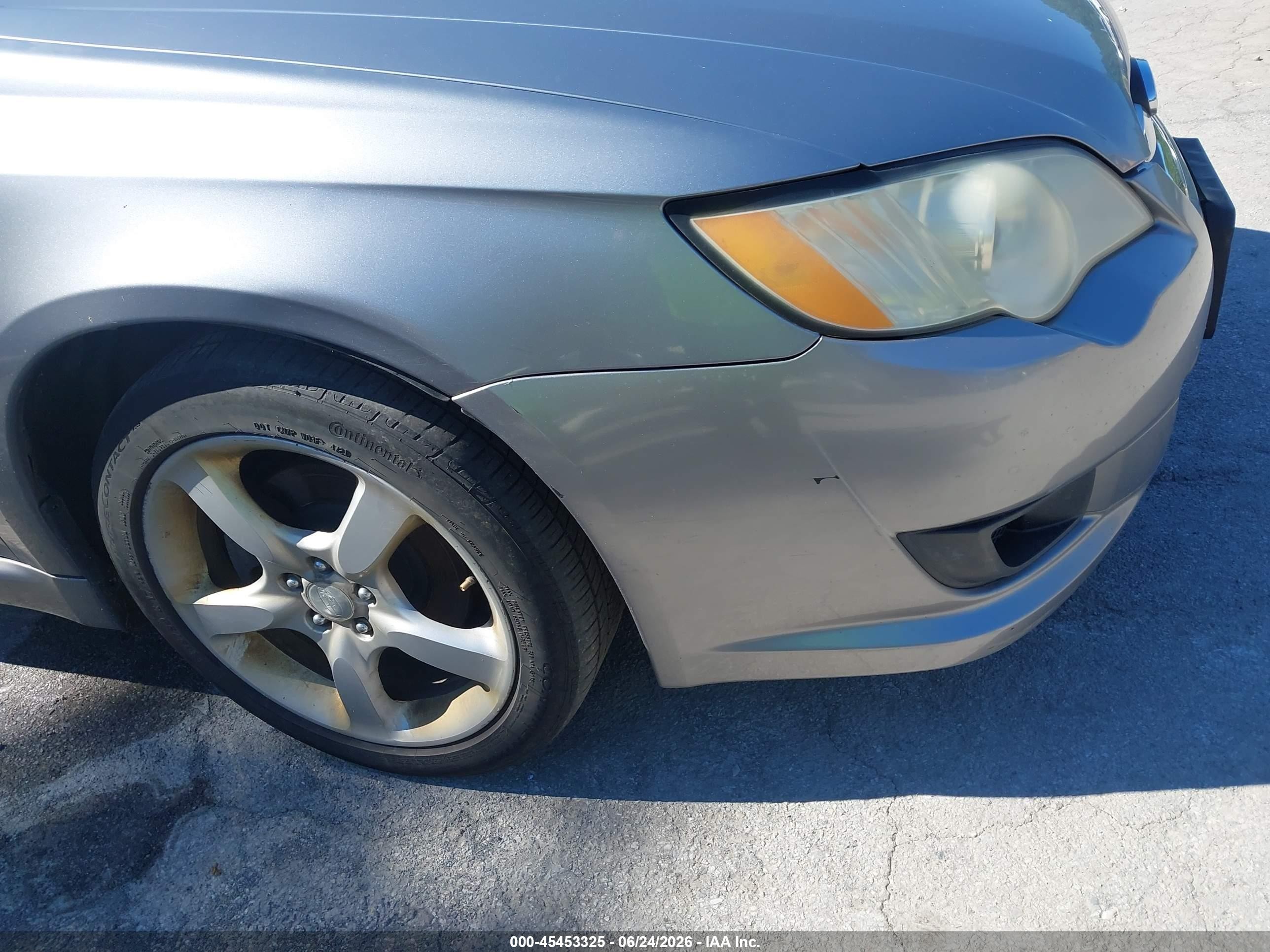 2009 Subaru Legacy 2.5i Gray vin: 4S3BL616797231620