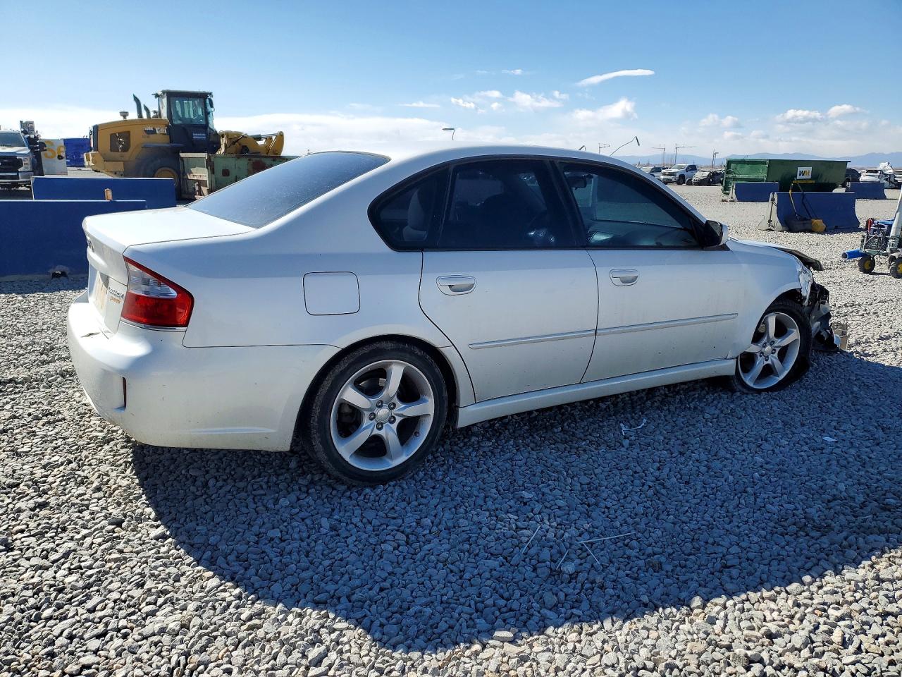2008 Subaru Legacy White vin: 4S3BL616886217181