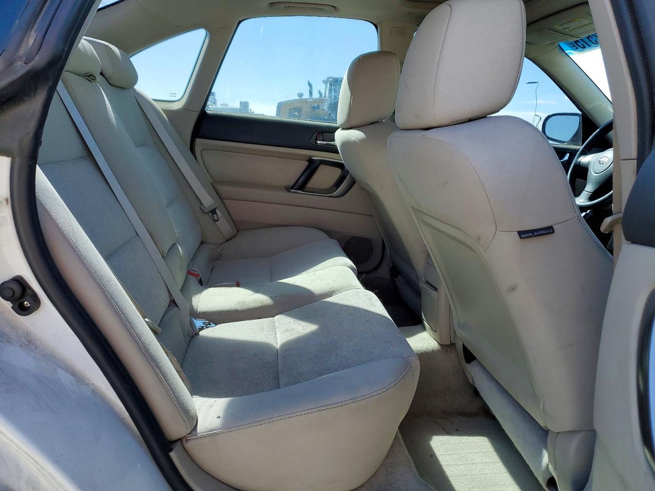 2008 Subaru Legacy White vin: 4S3BL616886217181