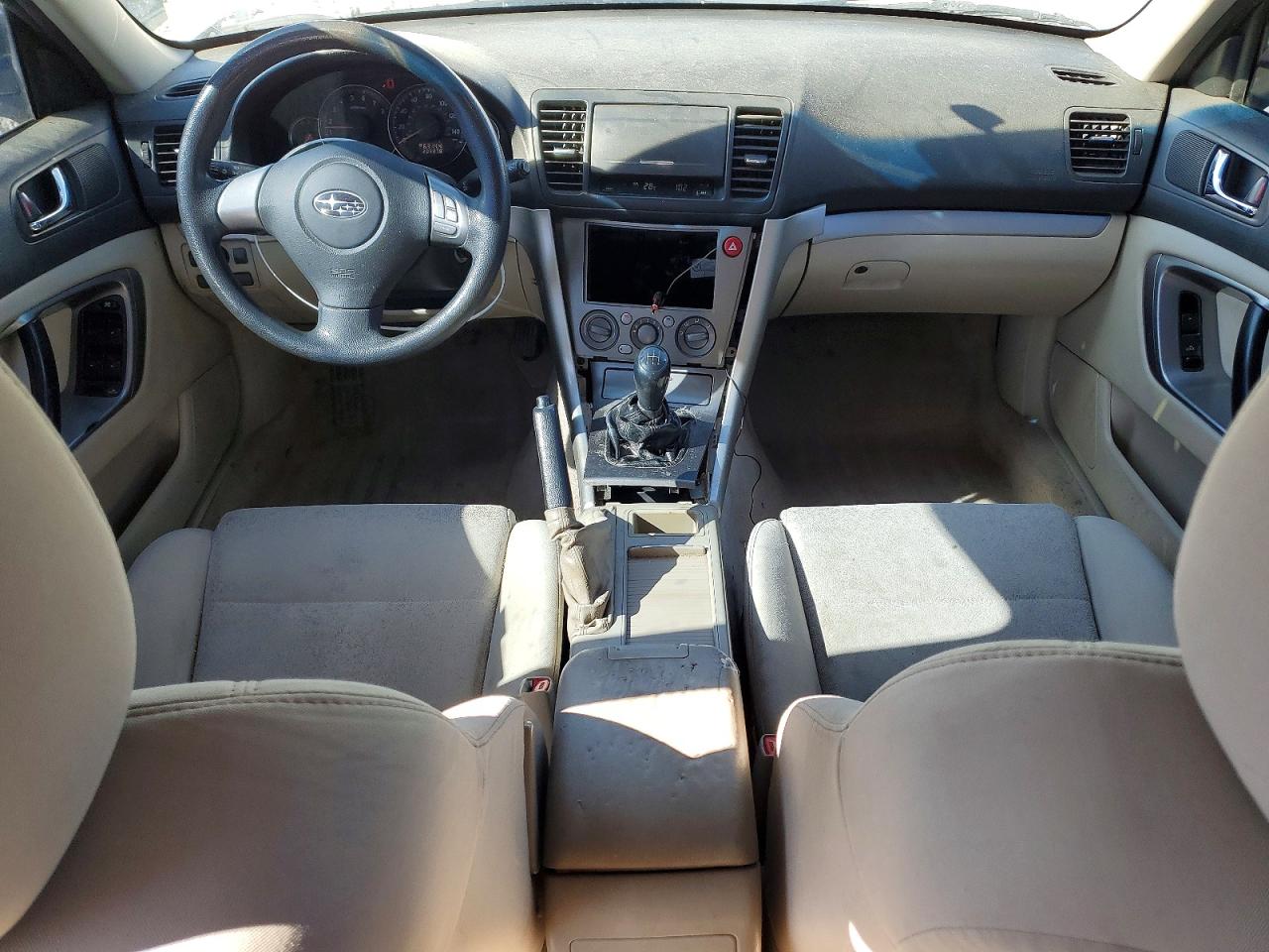 2008 Subaru Legacy White vin: 4S3BL616886217181