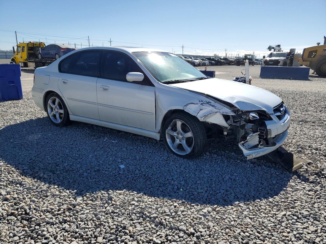 2008 Subaru Legacy White vin: 4S3BL616886217181