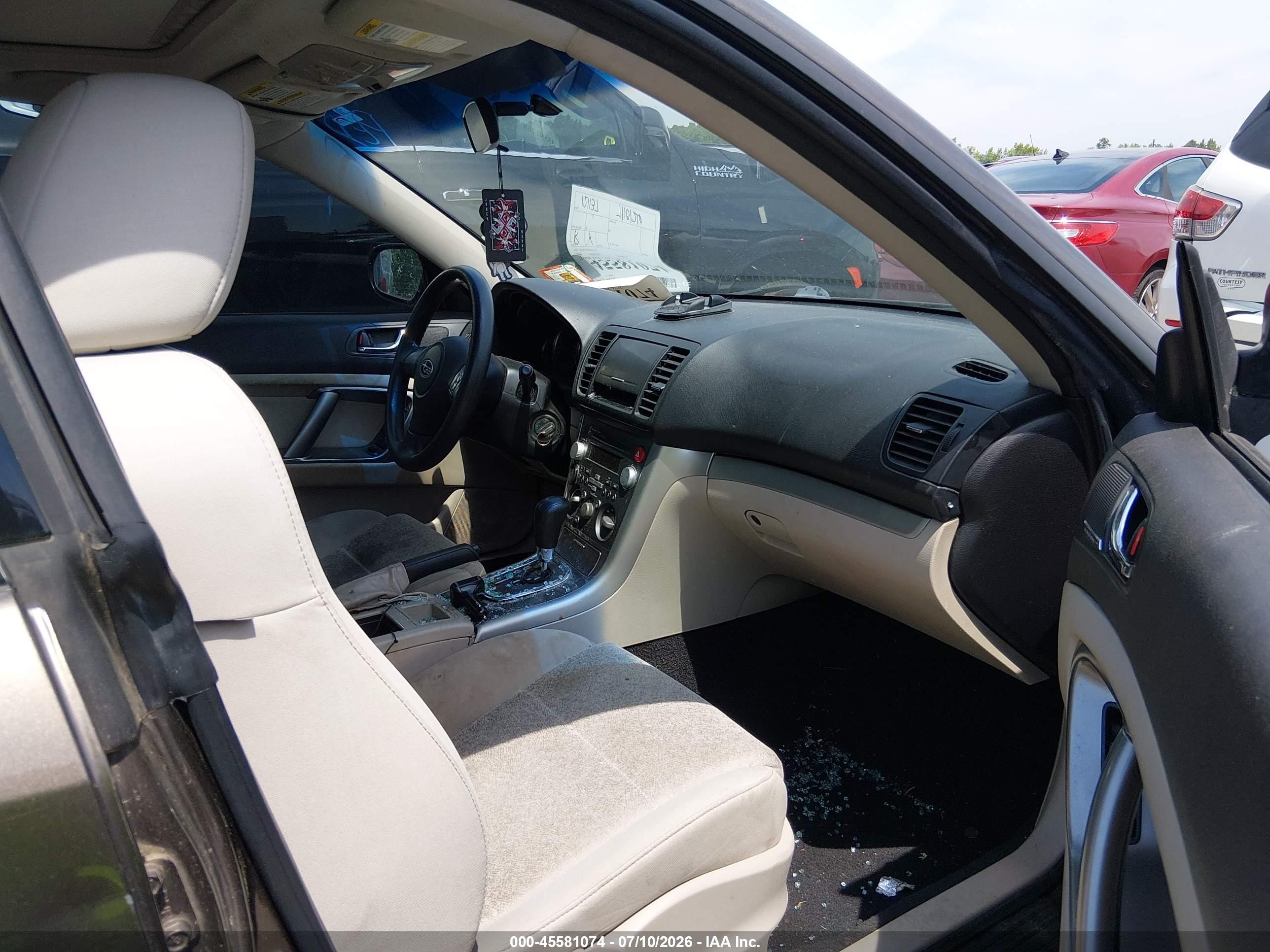 2009 Subaru Legacy 2.5i Brown vin: 4S3BL616897211330